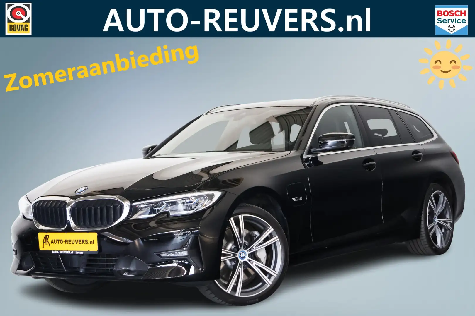BMW 330 3-serie Touring 330e xDrive High Executive / Laser Zwart - 1