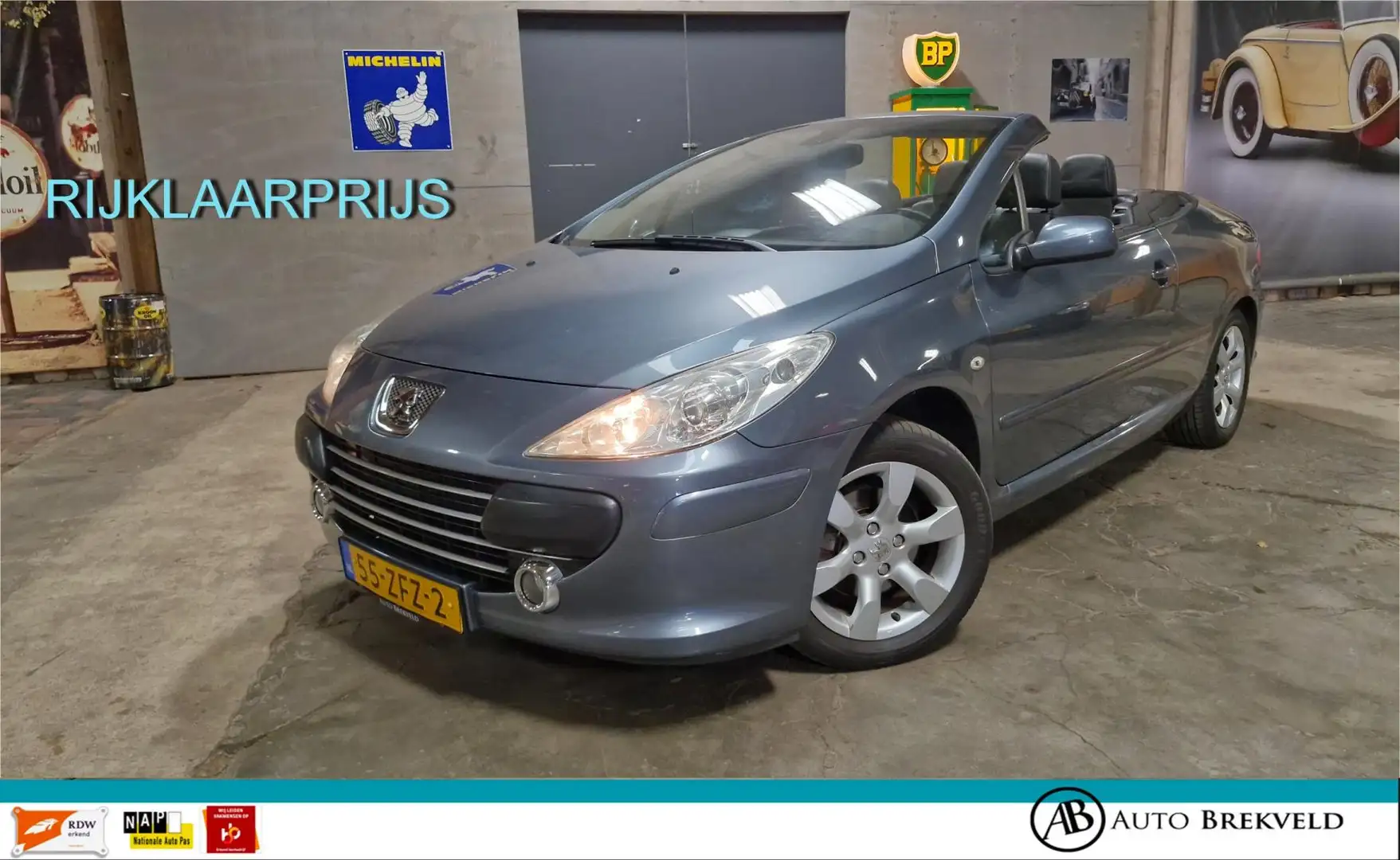 Peugeot 307 CC 2.0-16V 140PK | Rijklaarprijs | Clima | PDC | L Gris - 1