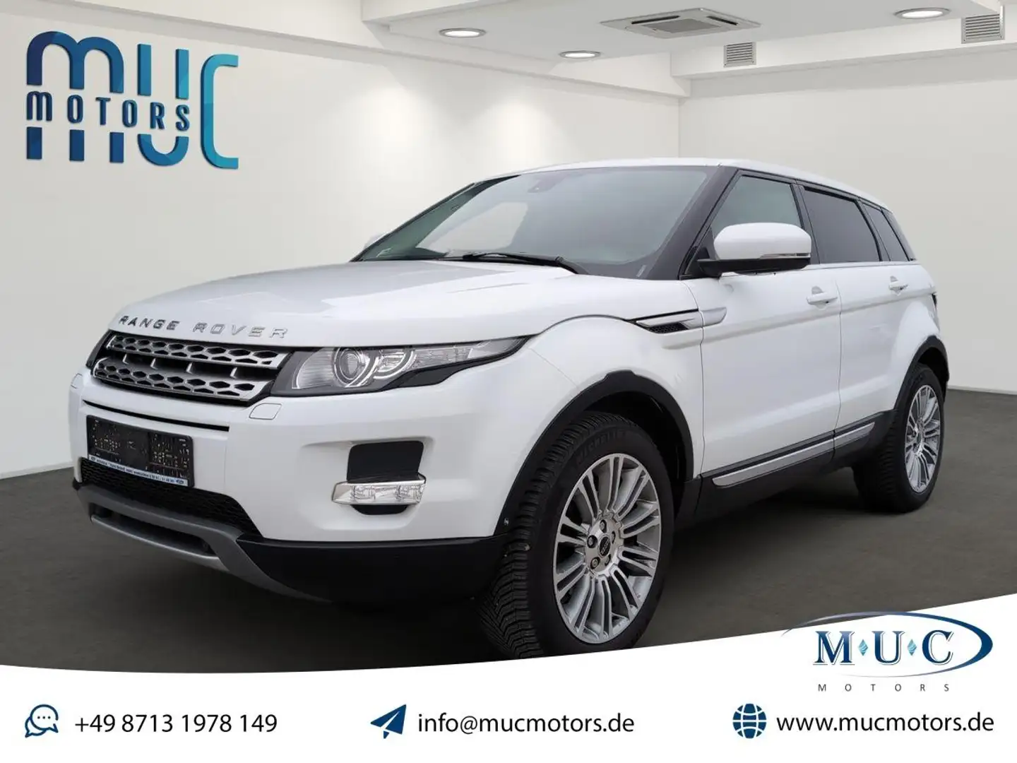 Land Rover Range Rover Evoque TD4 Prestige Sound Pano AHK Blanc - 1