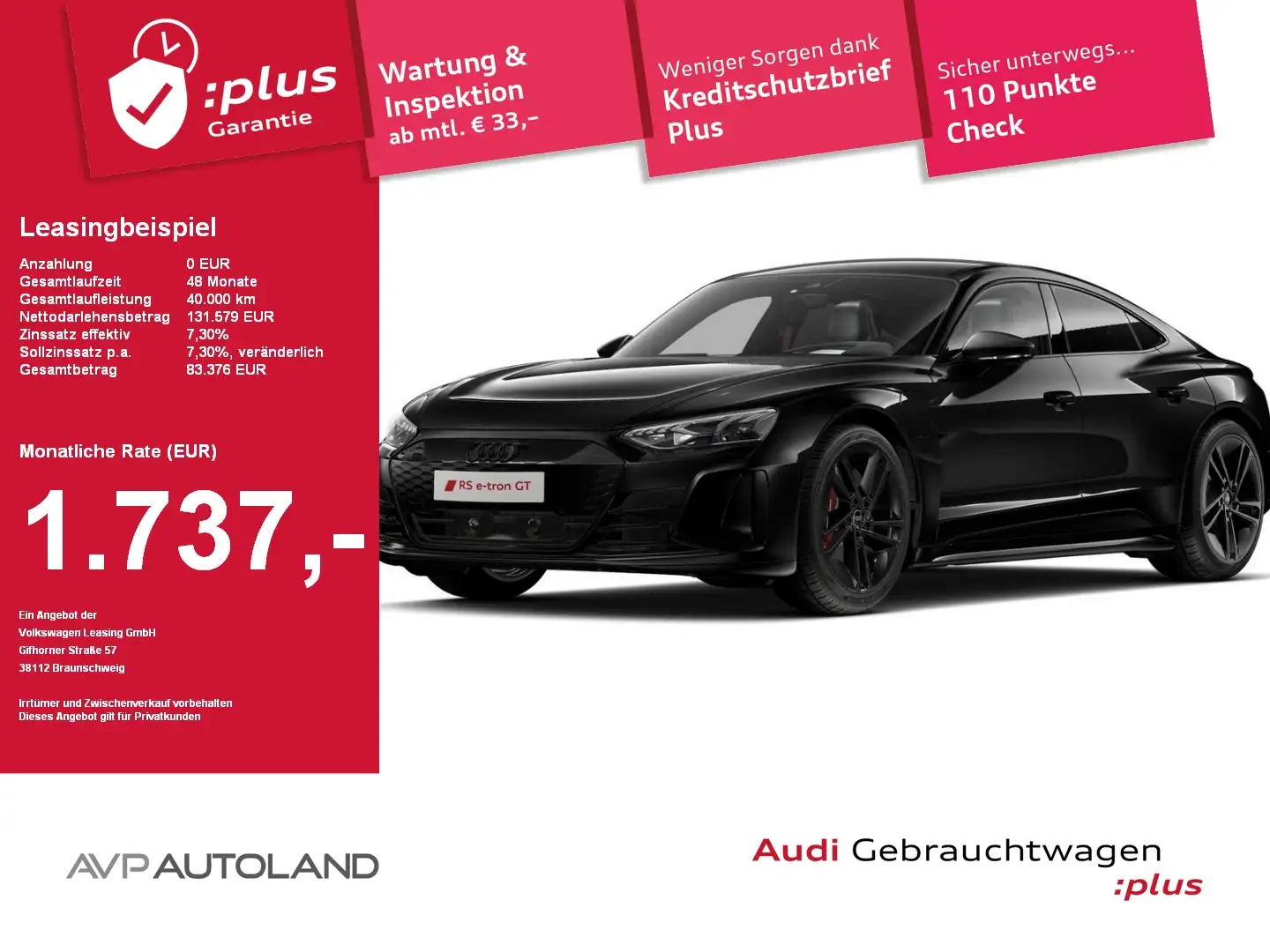 Audi RS e-tron GT quattro | PANO | NAVI | ACC | LED | Černá - 1