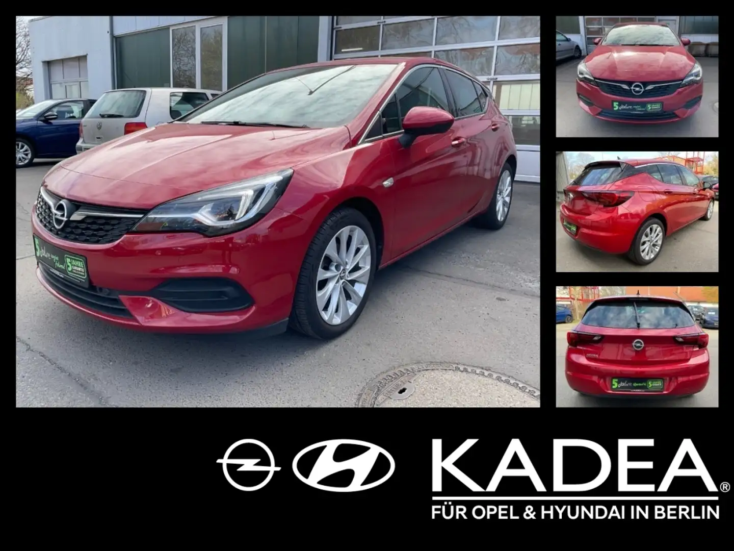 Opel Astra K 1.4 DynLi,17''LM,Wi-Pkt,PDC,LED,NaviPro Rosso - 1