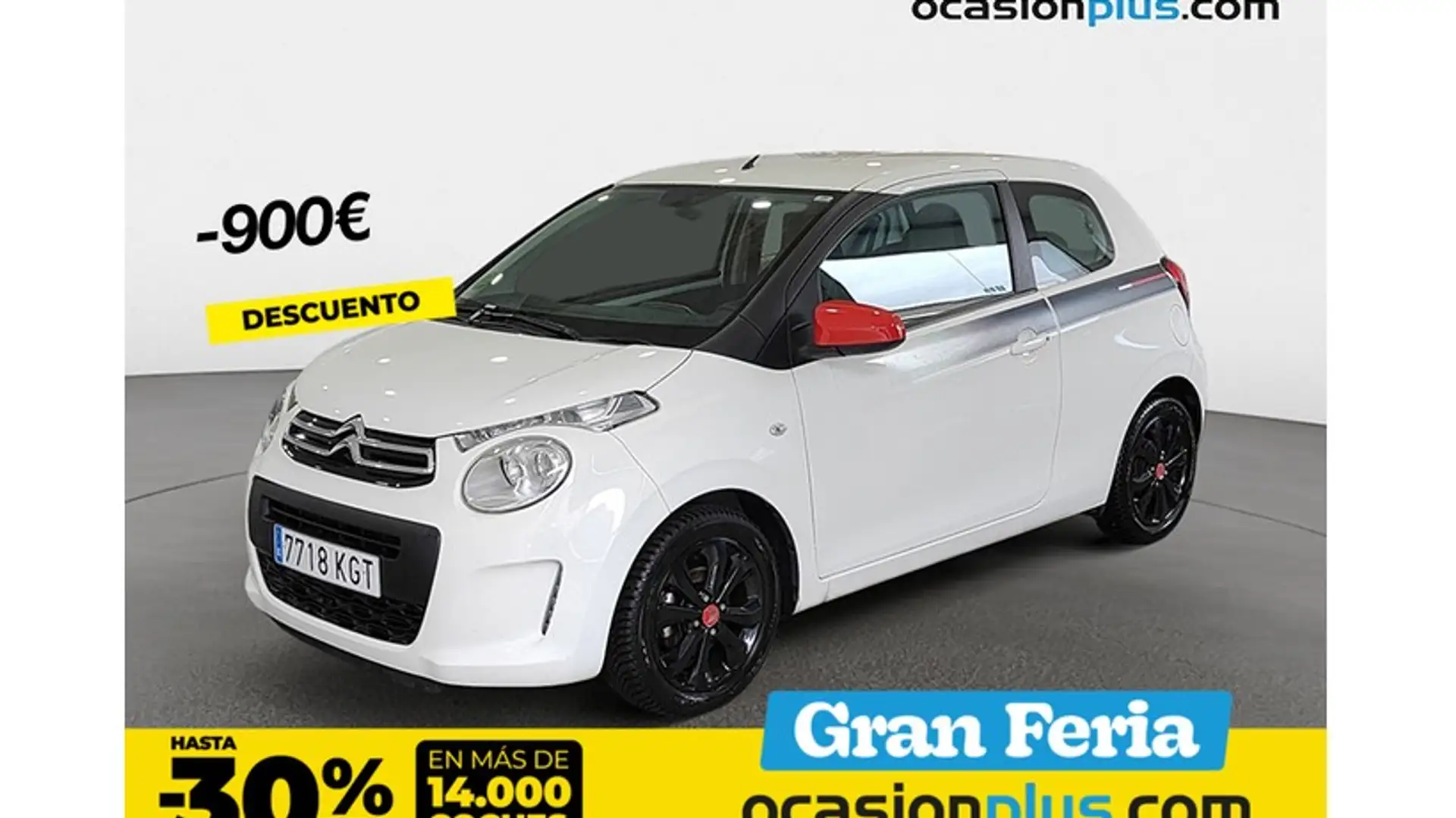 Citroen C1 1.2 PureTech Furio Blanco - 1