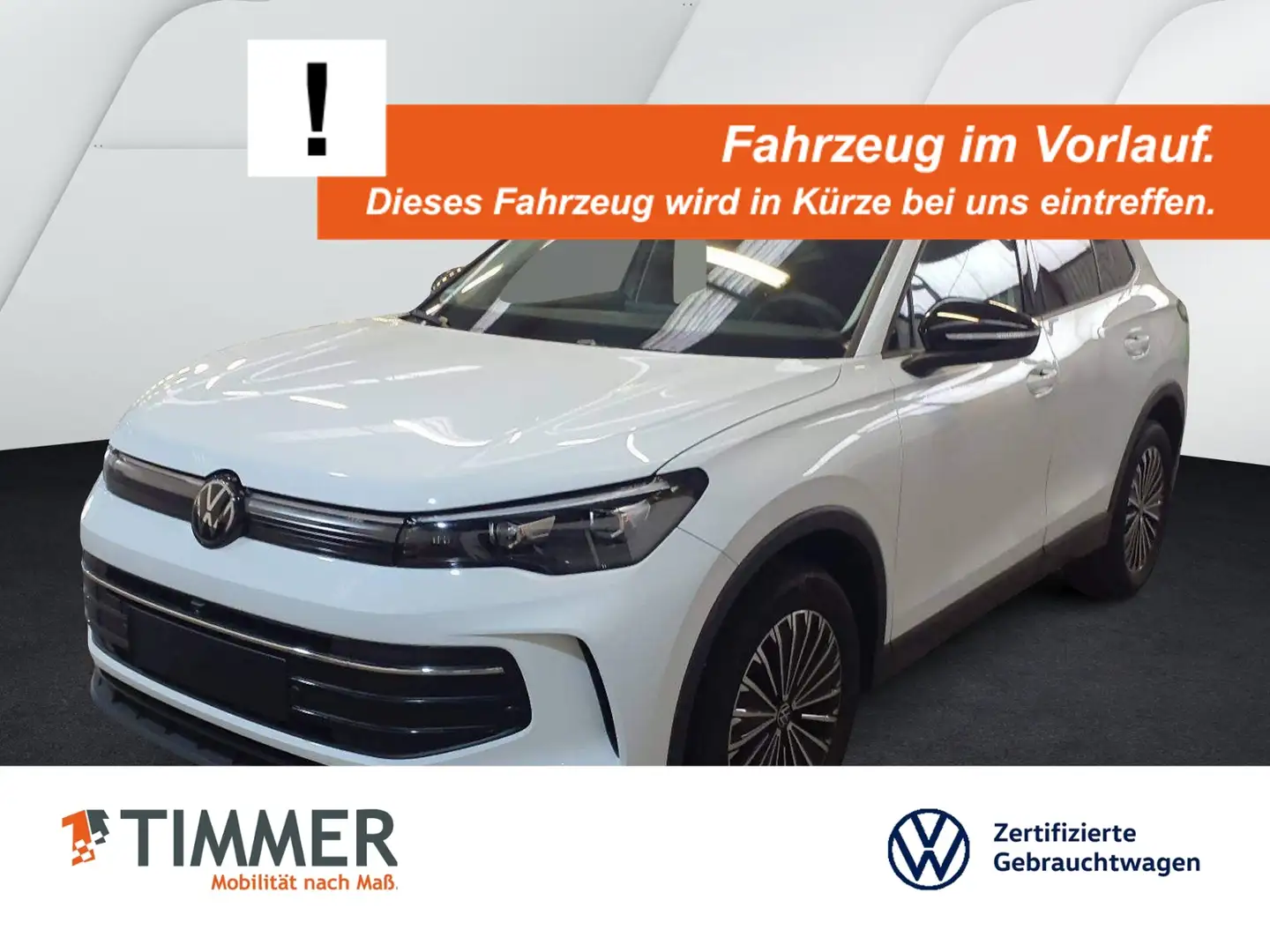 Volkswagen Tiguan 2.0 TDI DSG GOAL +AHK +360° +LED +ACC +VIRTUAL +N Weiß - 1