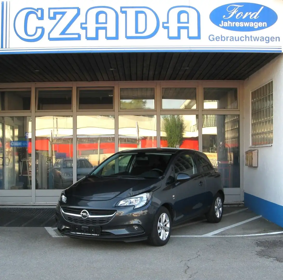 Opel Corsa 1.4 Turbo Active*Klima*beh.Lenkr.+WSS*PDC* Grau - 1