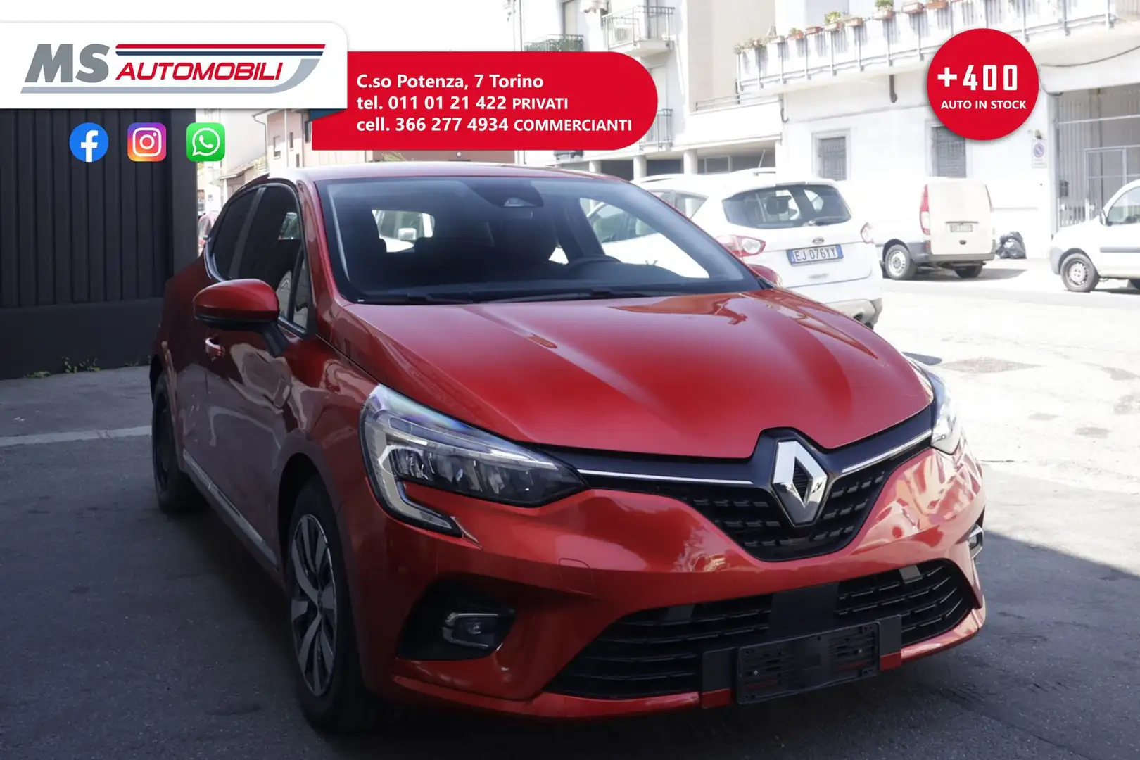 Renault Clio Renault Clio Hybrid E-Tech 140 CV 5 porte Initial Rosso - 1