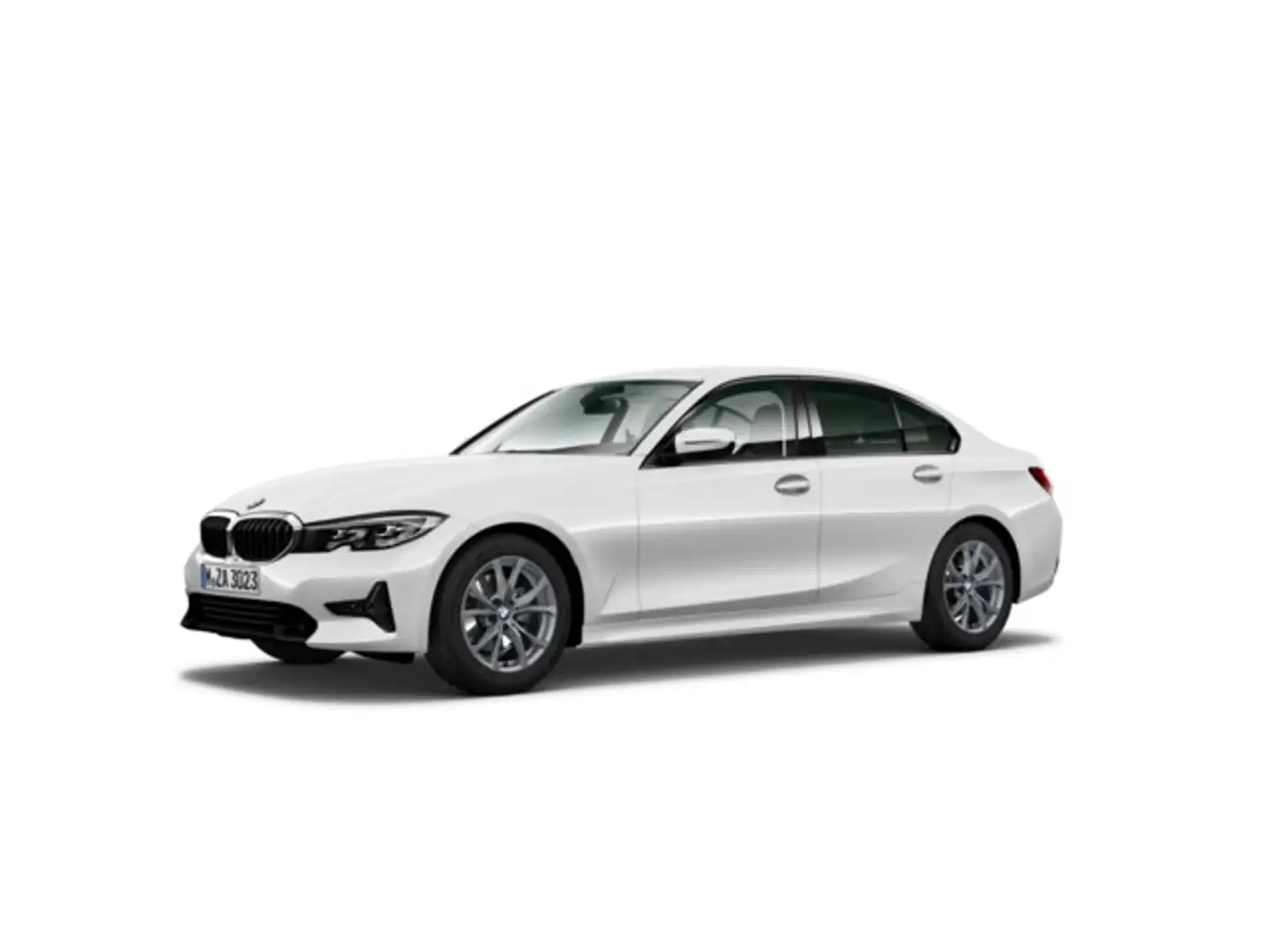BMW 318 318dA Blanc - 2