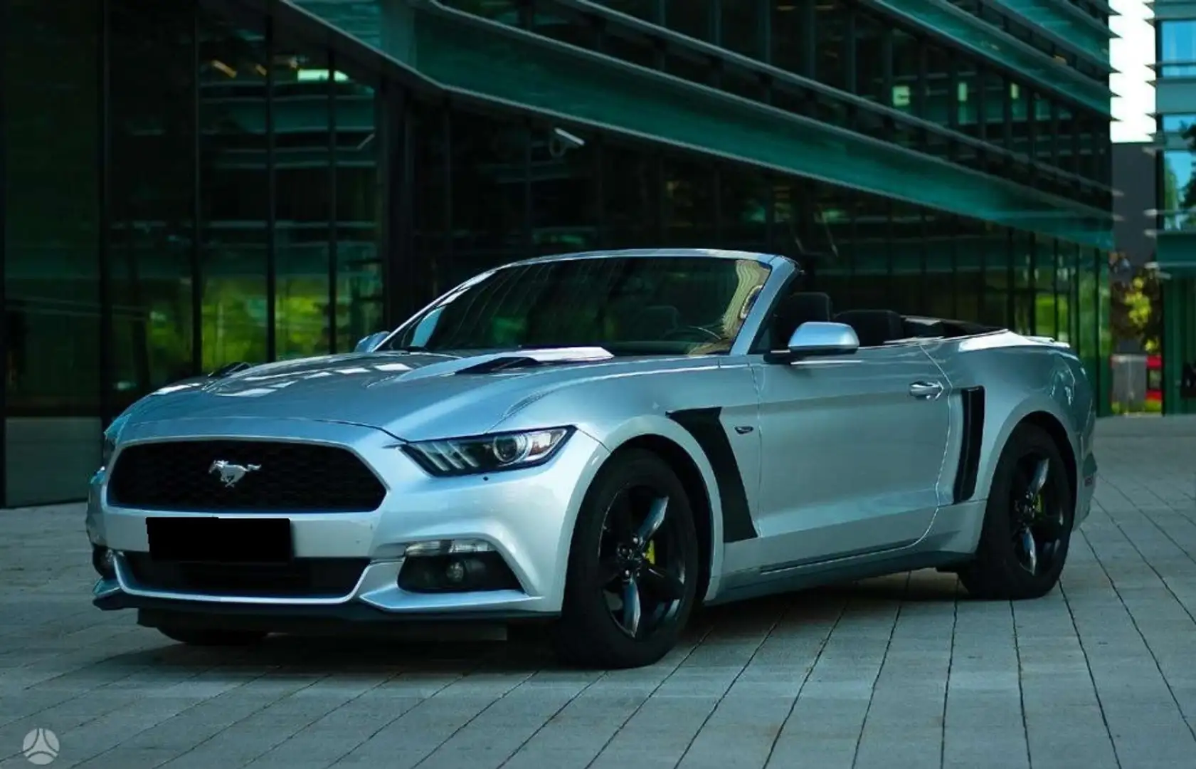 Ford Mustang 3.7 CABRIO Gris - 1