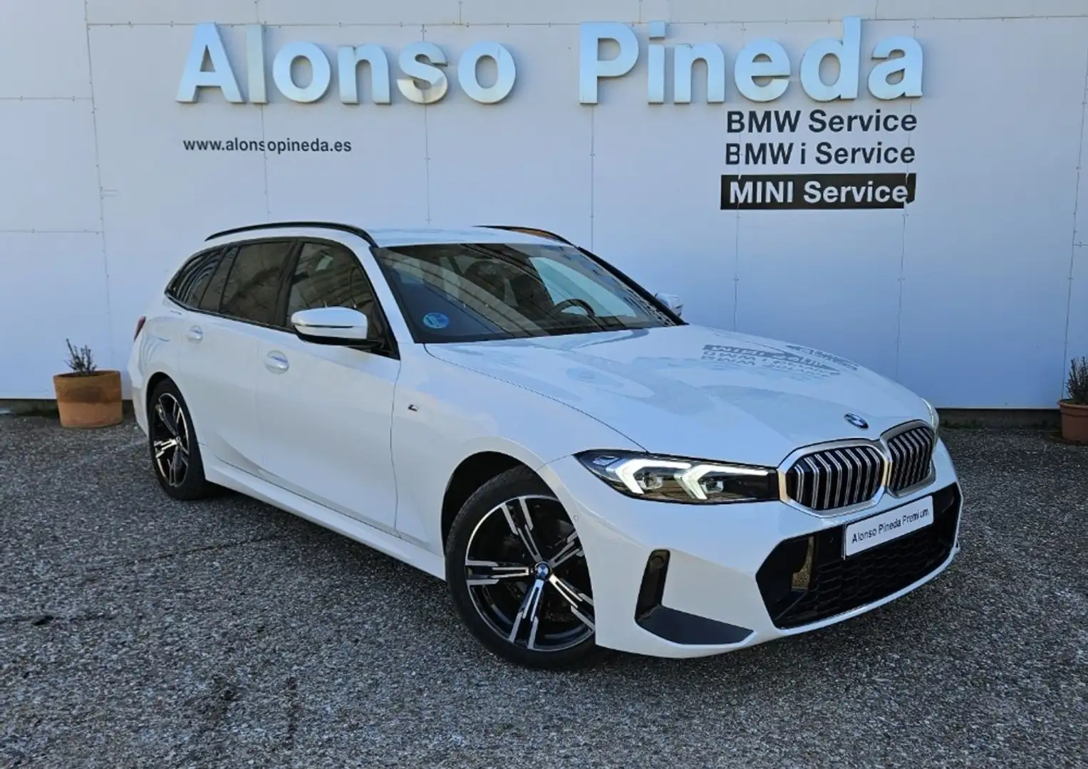 BMW 318 d M Sport Blanc - 2