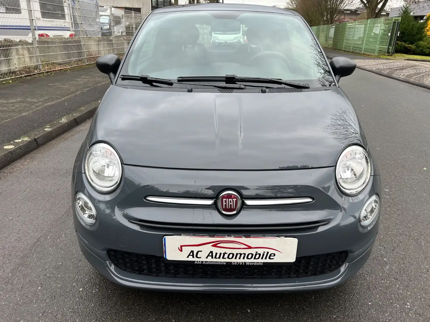 Fiat 500 Cult Hybrid*1 Hand* Klima* Gris - 2