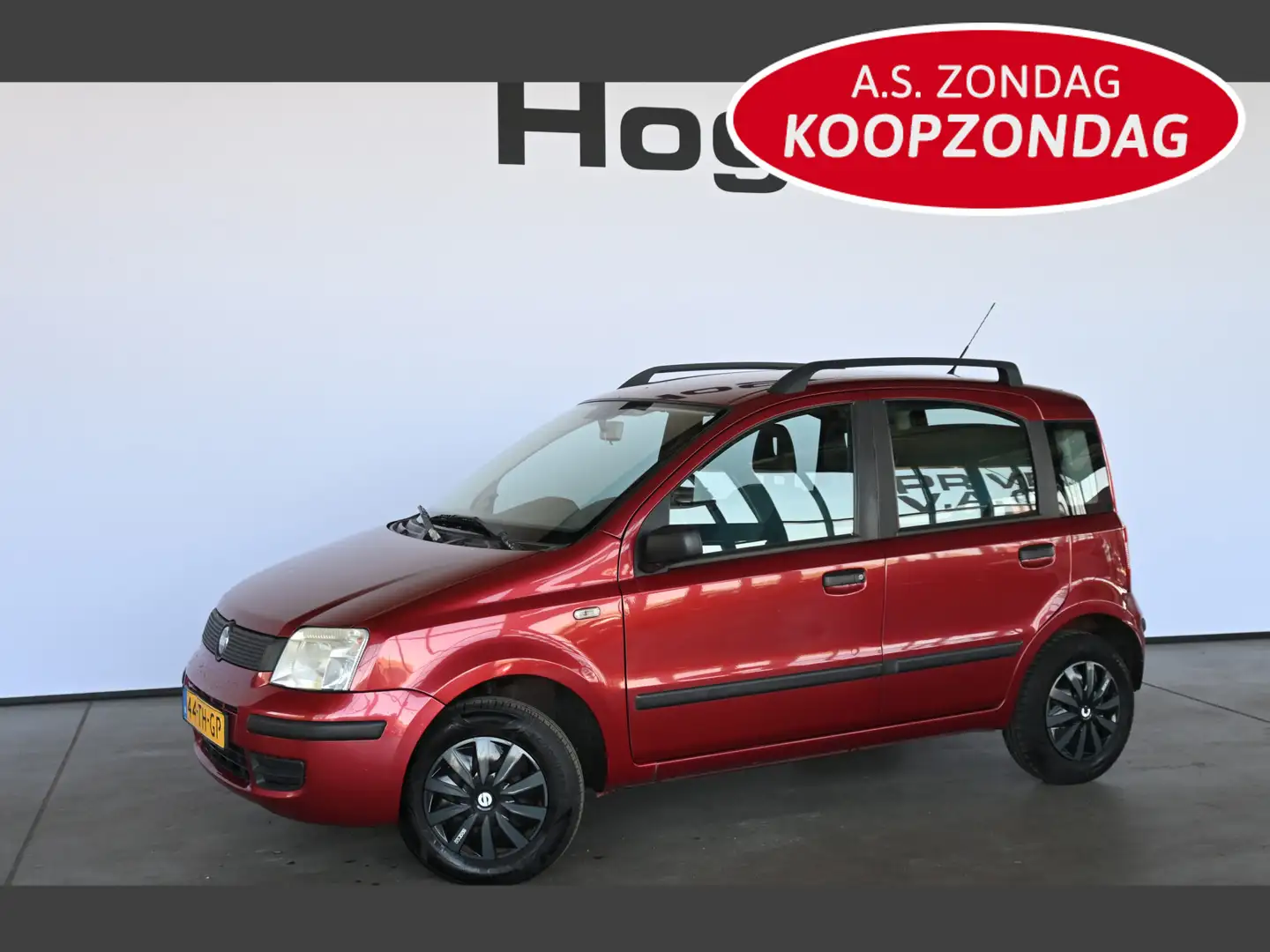 Fiat Panda 1.1 Young Airco Elektrisch Pakket All in Prijs Inr Rood - 1