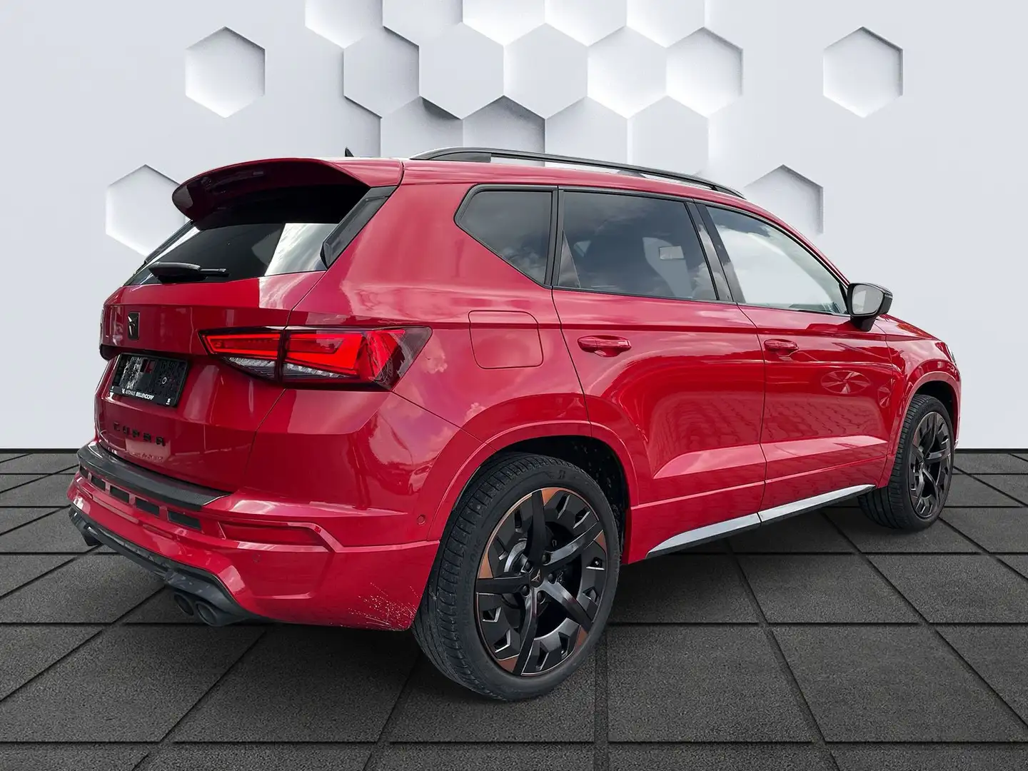 CUPRA Ateca 2.0 TSI DSG 4Drive AHK Navi Panoramadach e Červená - 2