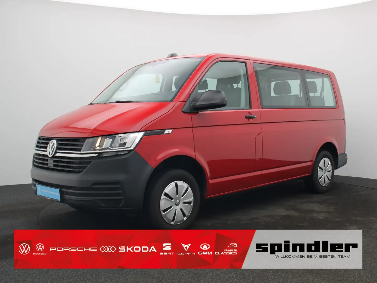 Volkswagen T6.1 Kombi / 9-Sitze, AppConnect, Bluetooth, PDC Rot - 1