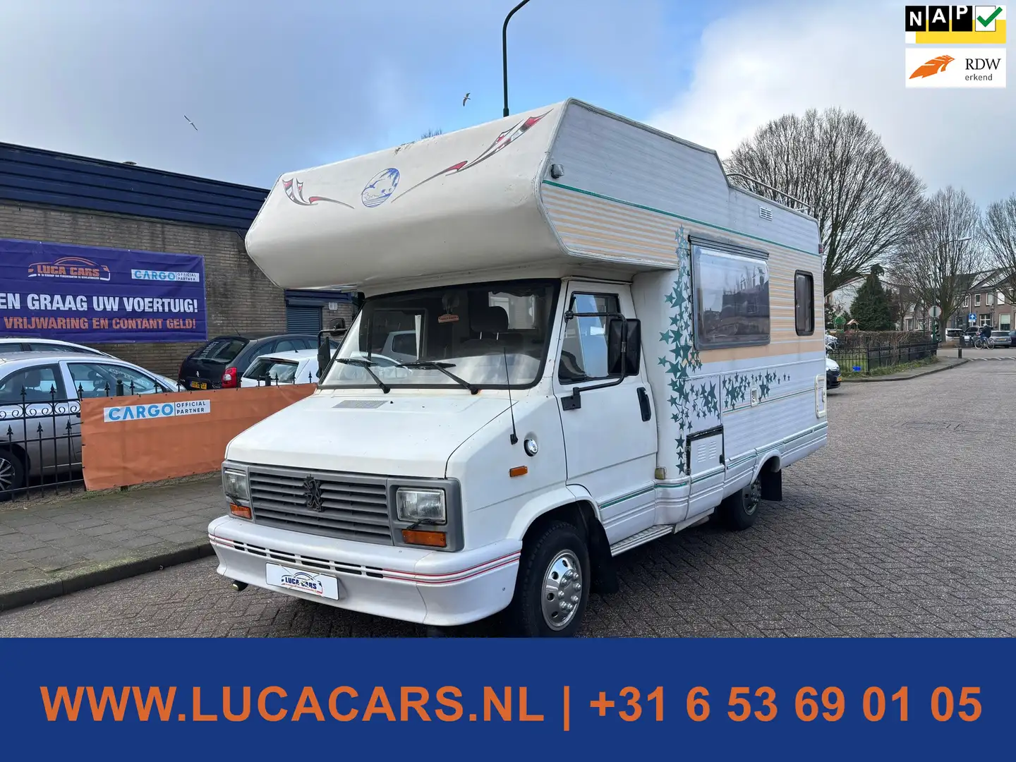 Peugeot J5 PILOTE R470           KAMPEERAUTO BENZINE Wit - 1