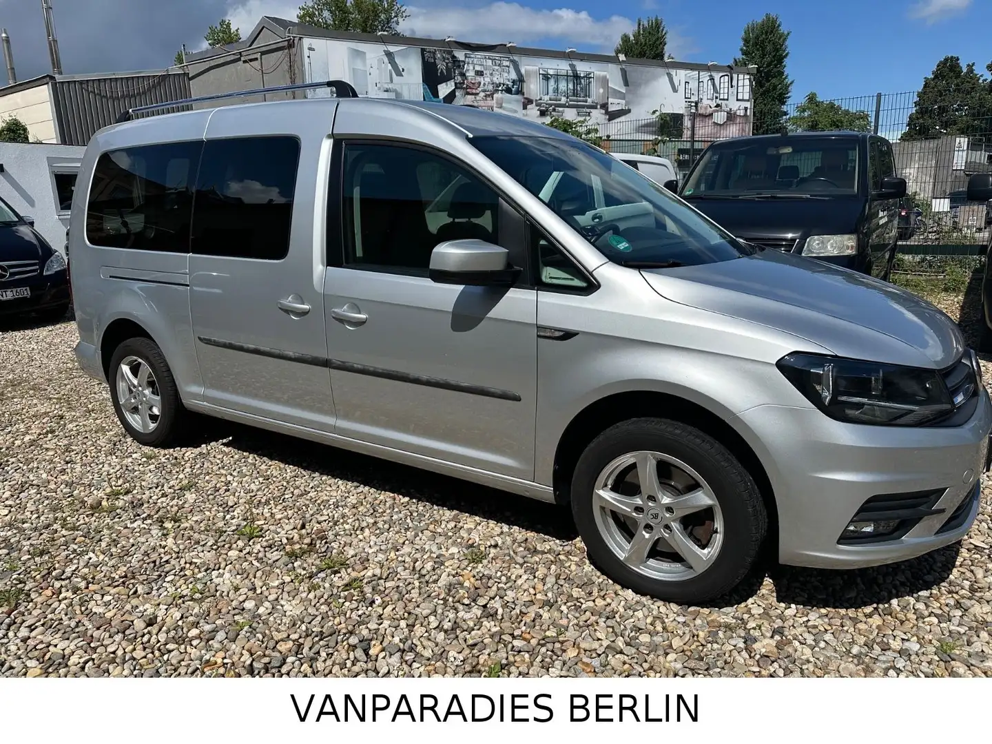 Volkswagen Caddy Maxi 2.0TDI/Automatik/7Sitze/AHK/Euro6 Argent - 2