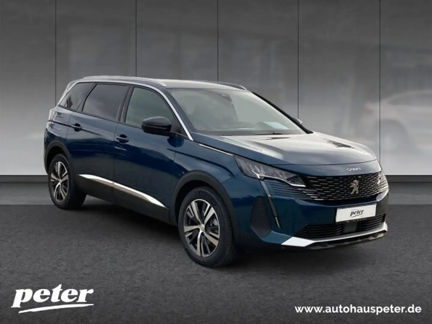 Peugeot 5008 5008 Allure Pack Hybrid 136 SHZ+Kamera 360+LED+ Blau - 2