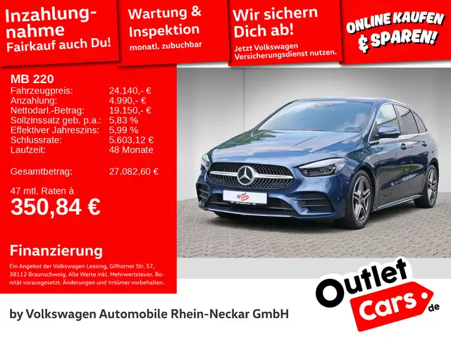 Mercedes-Benz 220 Benz B-Klasse 220 4 Matic Panorama AMG Leder