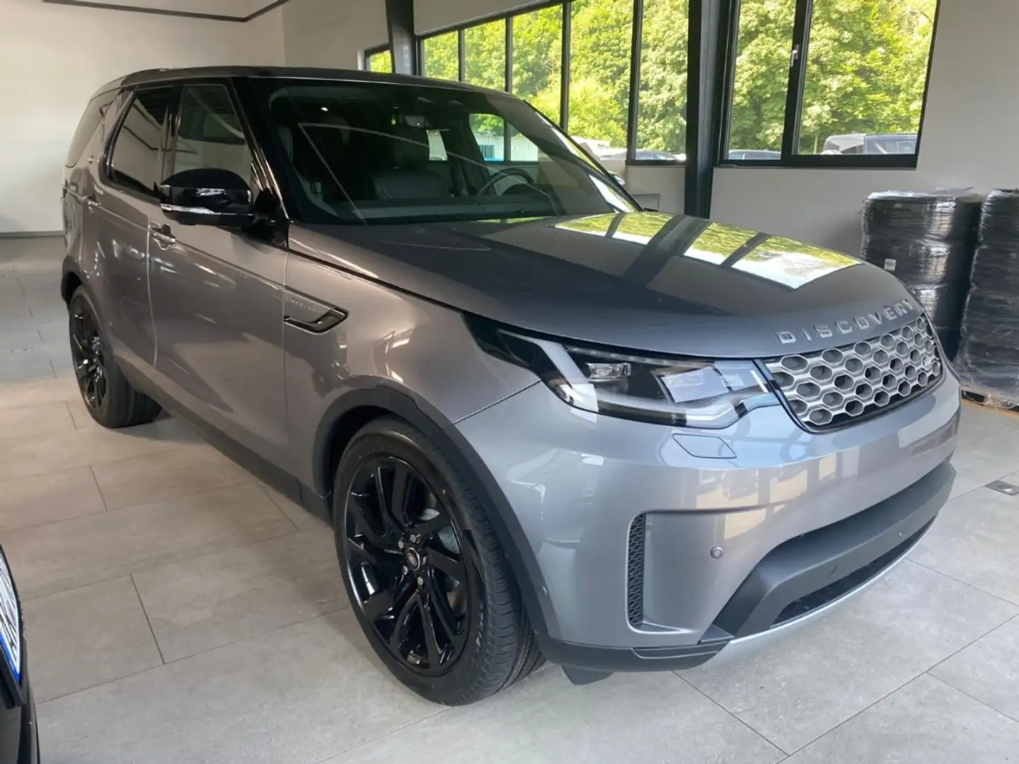 Land Rover Discovery D250 S 7-SITZE AHK 21''LM WINTERPAKET Grijs - 1