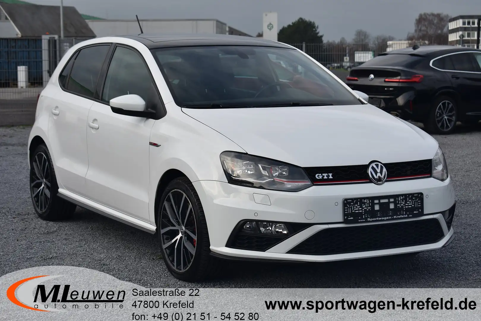 Volkswagen Polo V GTI  *PANO*NAVI*17" ALU*SITZHZG*PDC*CAM Weiß - 2