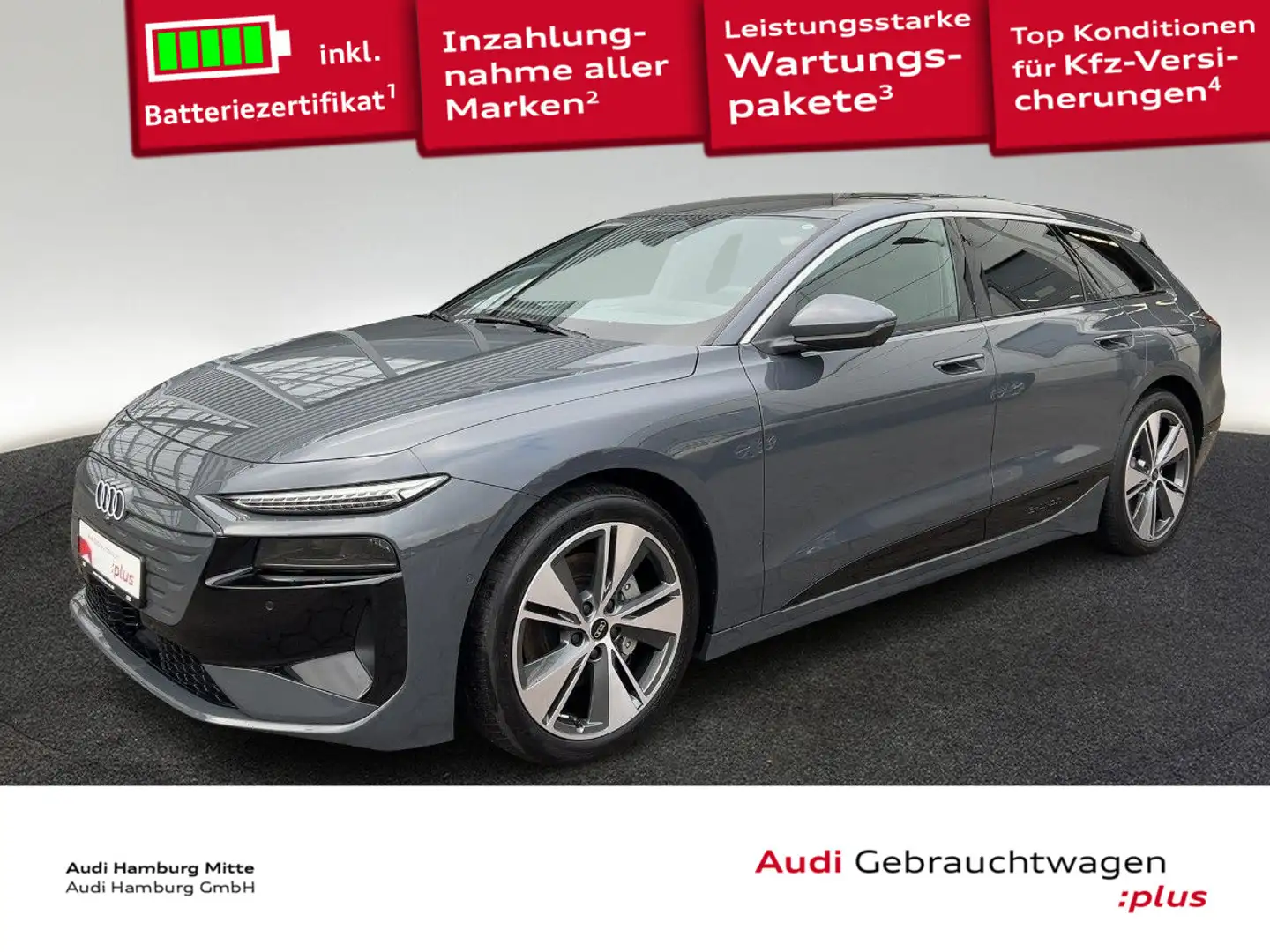 Audi performance 270 kW AHK S line LE Grau - 1