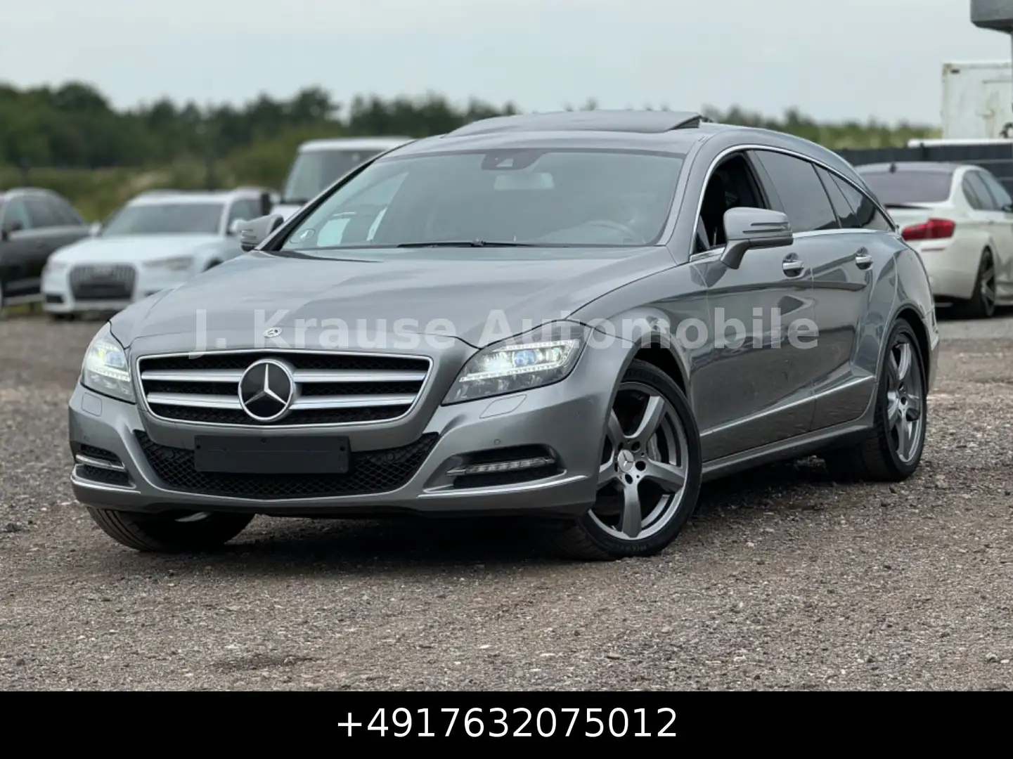Mercedes-Benz CLS 350 CLS 350 BE Shooting Brake NETTO 11500€ VOLL Silber - 1