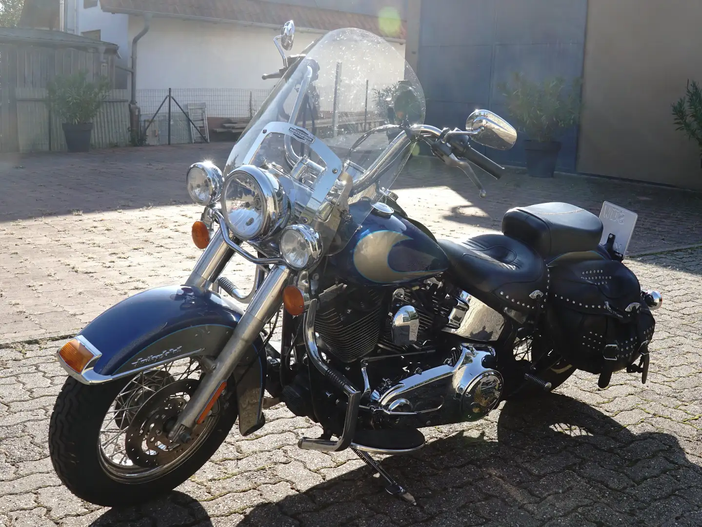 Harley-Davidson Heritage Softail Albastru - 1