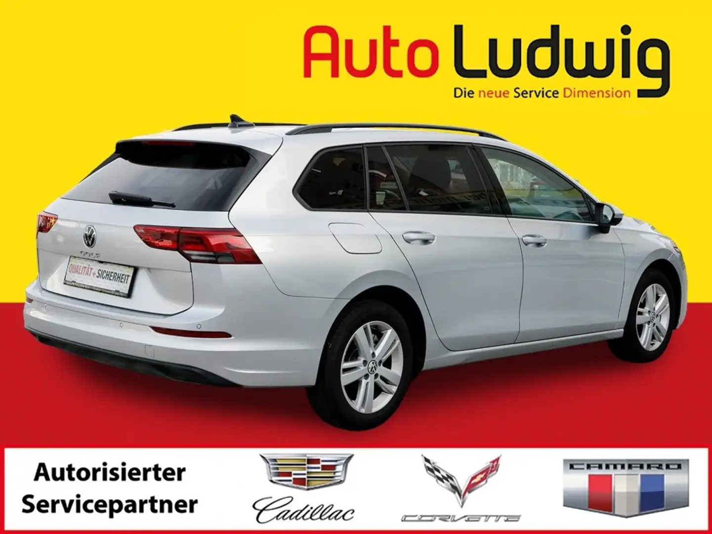 Volkswagen Golf Variant 2.0 TDI Life*DIGI COCKPIT*LED*PDC*SHZ*TEMPOMAT* Silber - 2