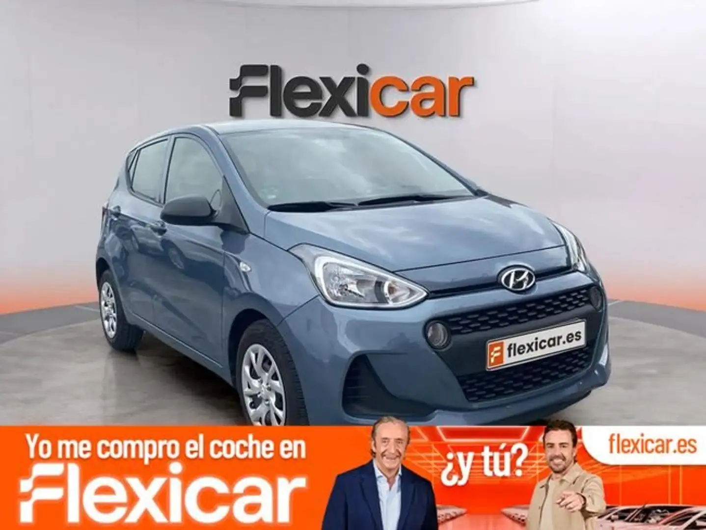 Hyundai i10 1.0 Go Plus Azul - 1