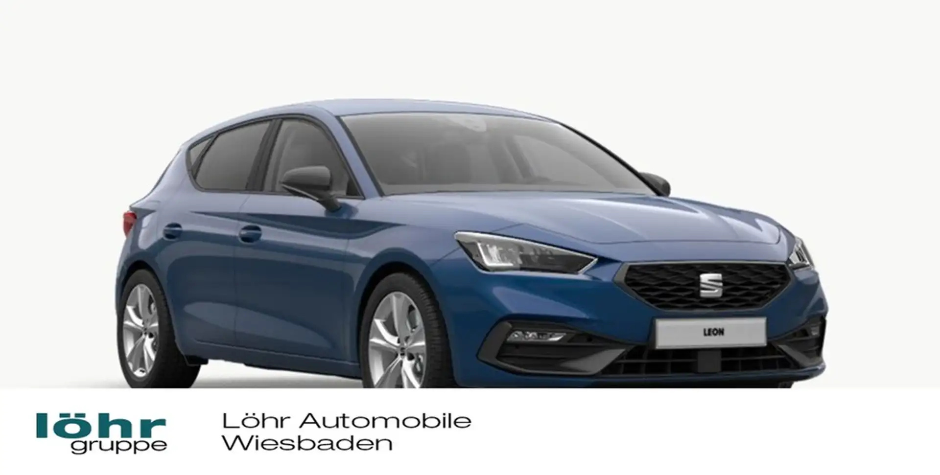 SEAT Leon FR 1.5 eTSI 150PS DSG Licht- und Sichtpaket Winter Blau - 1