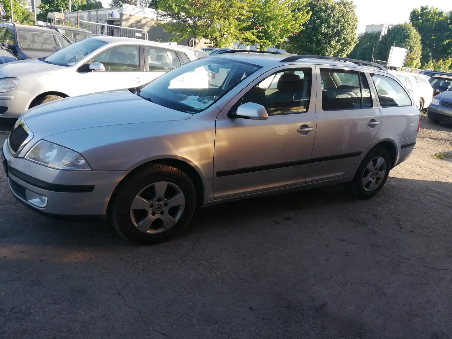 Skoda Octavia Combi 1.9 TDI Ambiente Argintiu - 2