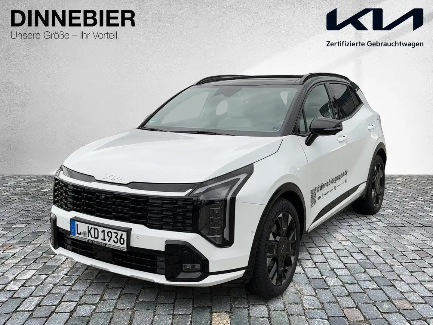 Kia Sportage 1.6T GT-Line AWD+Glasdach+360°+LED Blanc - 2