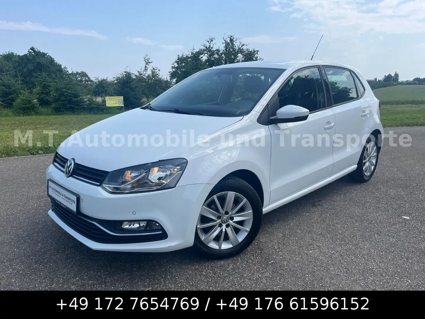 Volkswagen Polo 1.0 Comfortline *KLIMA*2xPDC*8-FACH*CHECKHE White - 1