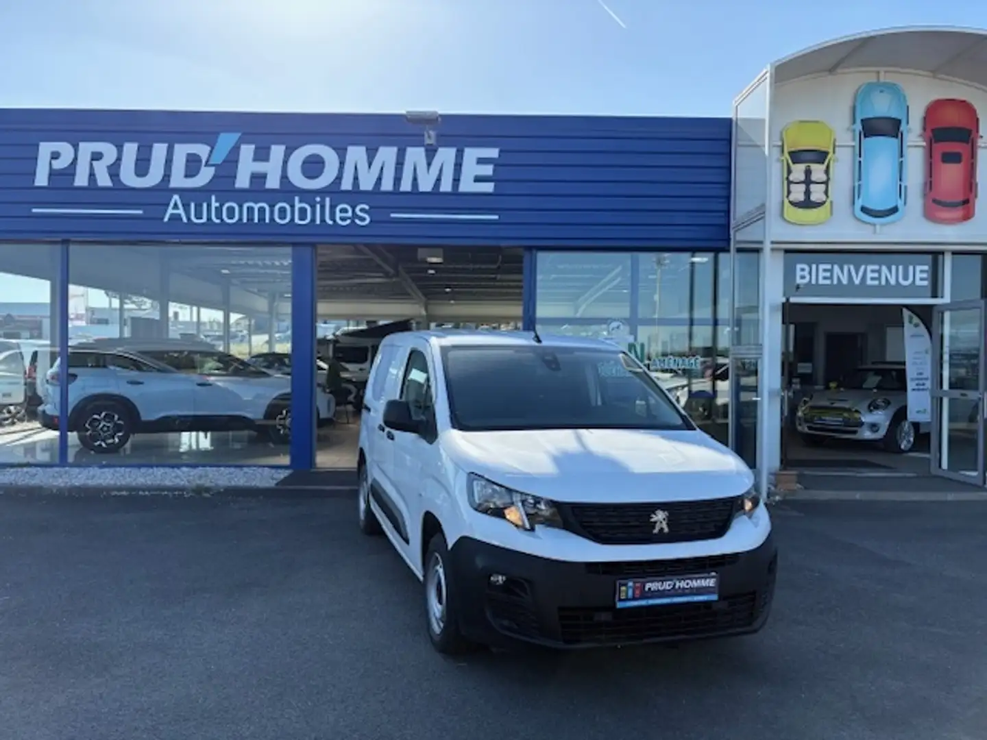 Peugeot Partner L1 1.5 BLUEHDI 100 ACTIVE Blanc - 1