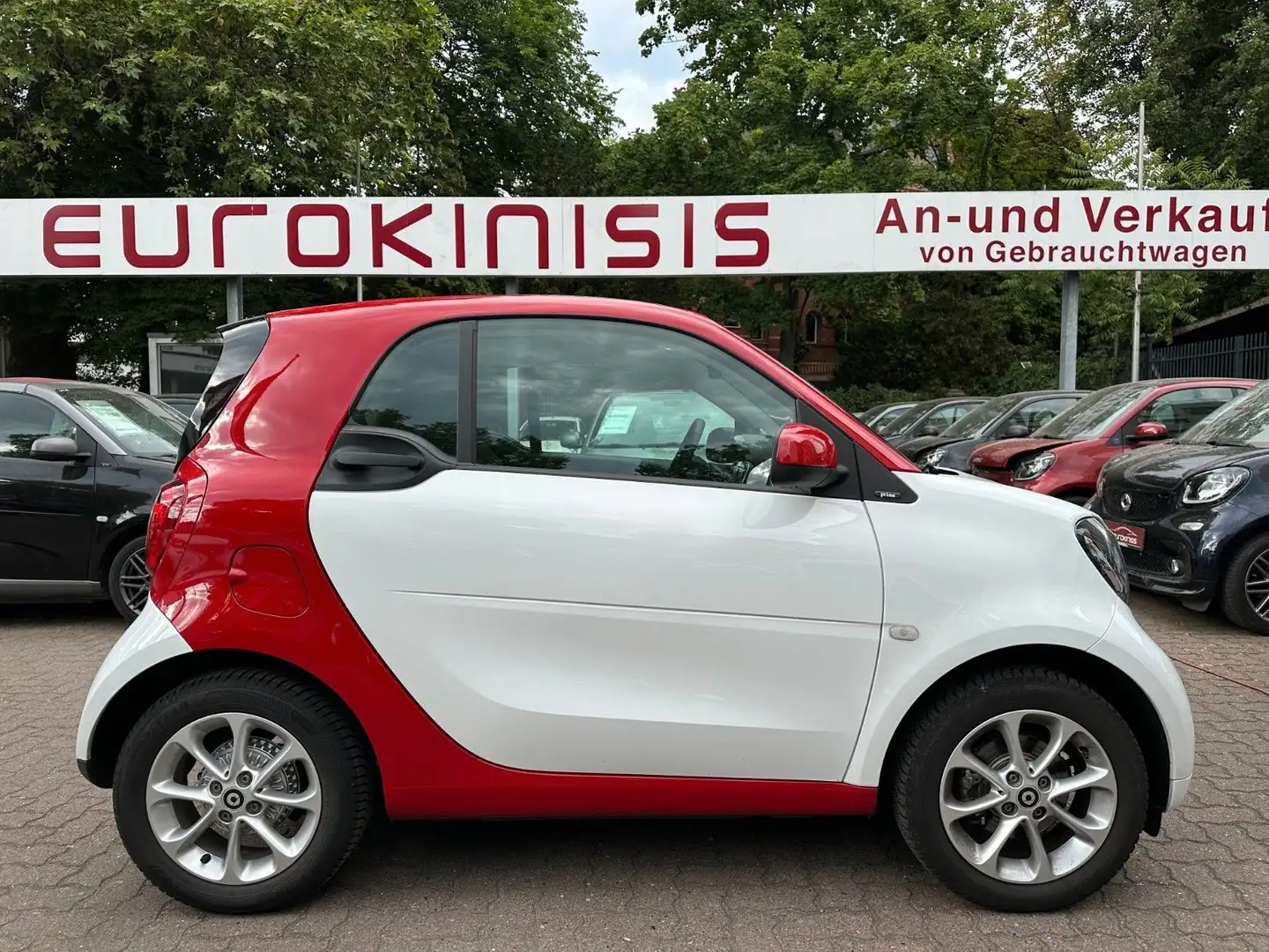 smart forTwo fortwo 66kW prime DCT*PANORAMA*LEDER*SHZ*LED* White - 1
