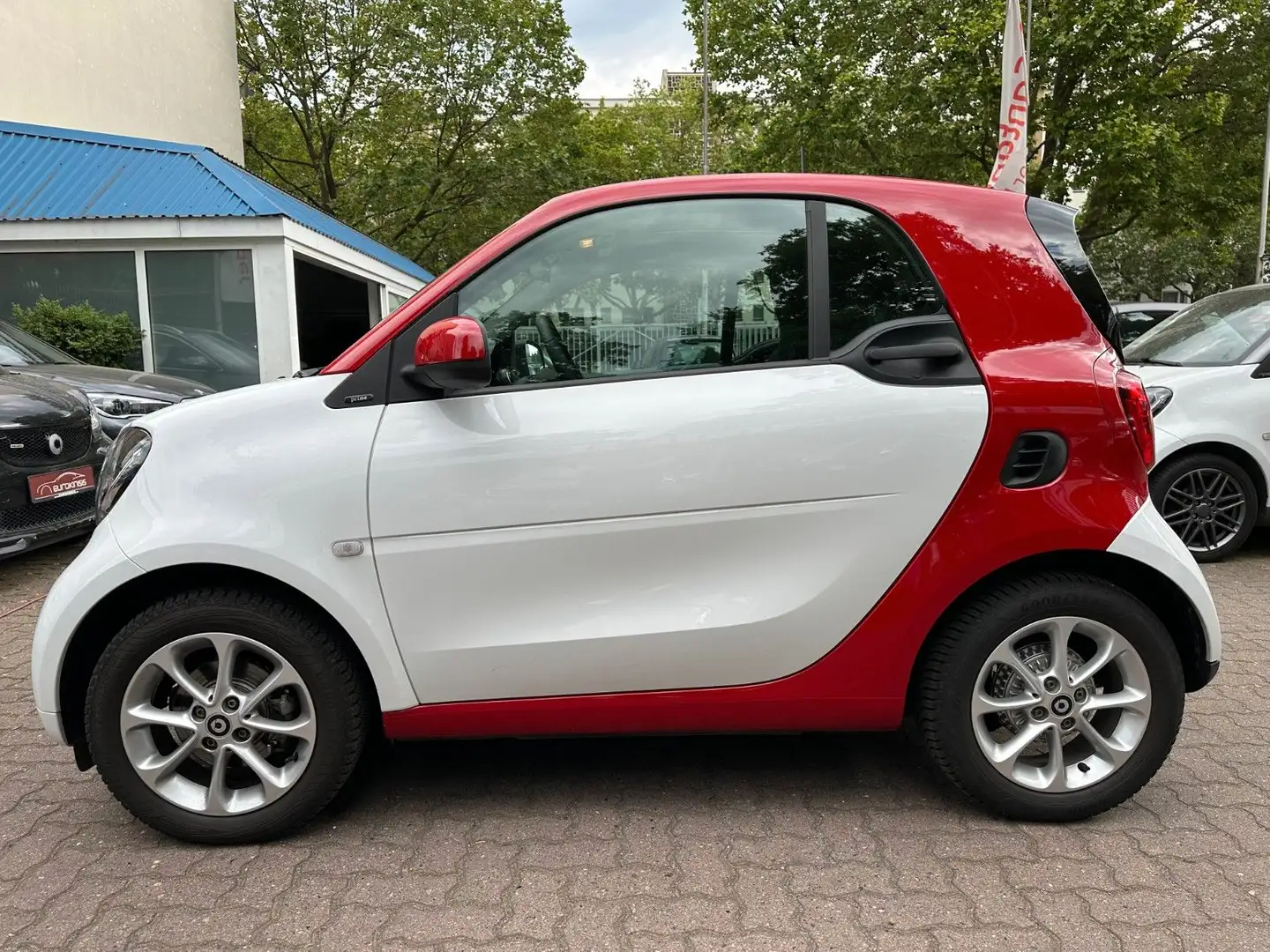 smart forTwo fortwo 66kW prime DCT*PANORAMA*LEDER*SHZ*LED* Blanc - 2