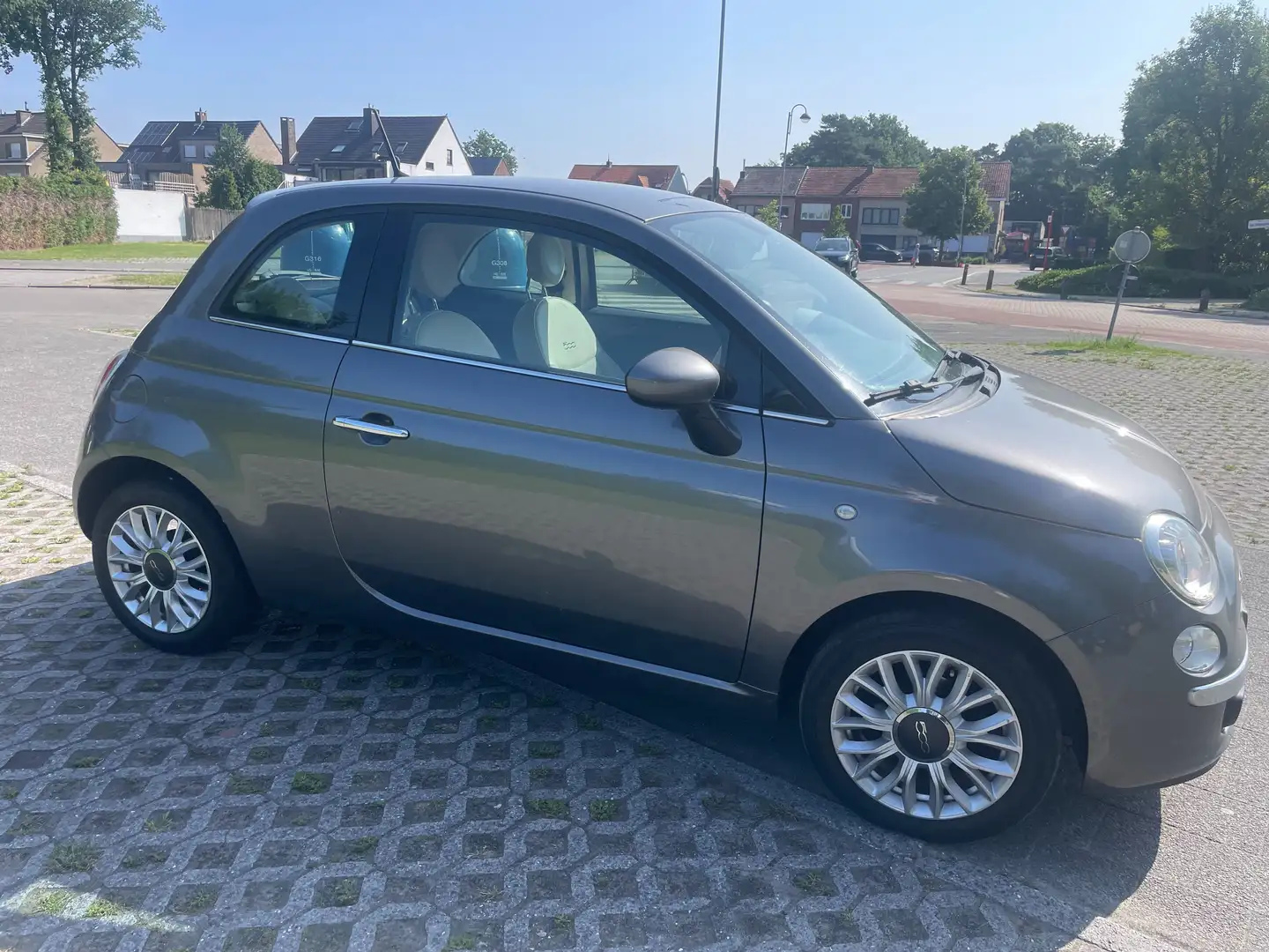 Fiat 500 500 1.2 8V Lounge Gris - 2