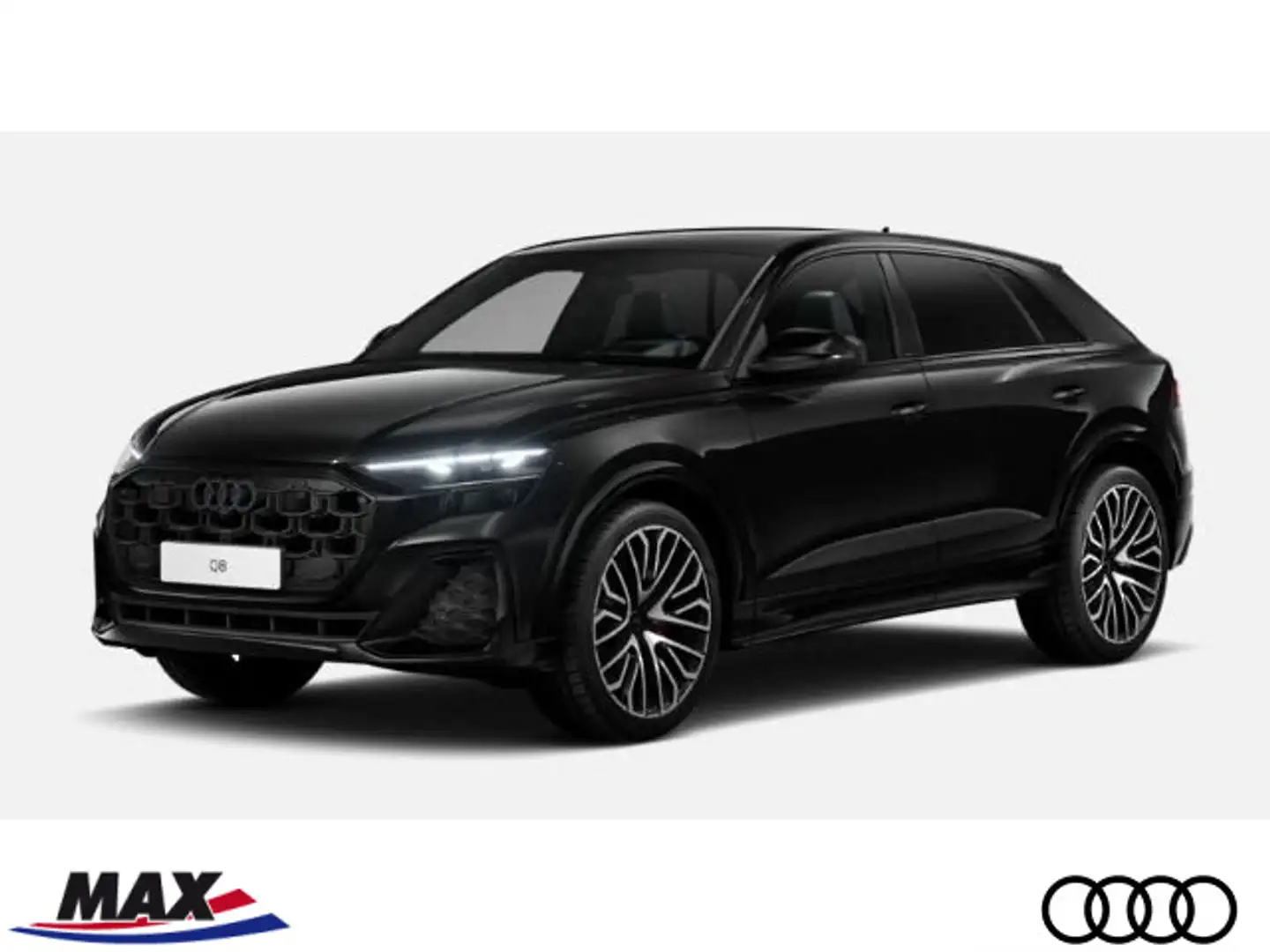 Audi Q8 50 TDI S-LINE+PANO+AHK+SITZBEL+MEMORY+B&O+HUD Black - 1