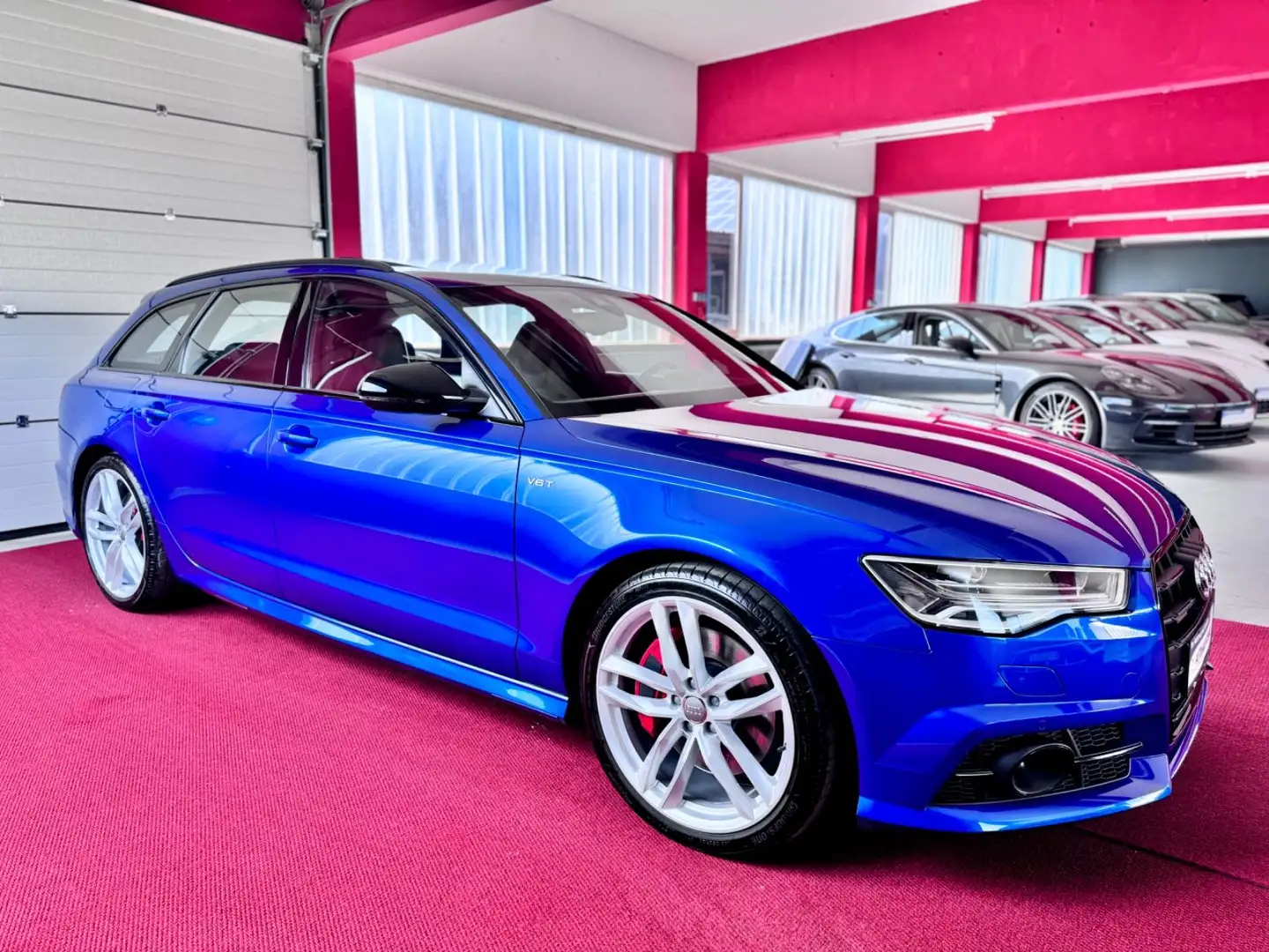 Audi A6 3.0TDI 3x S Line competitio Pano Luft Matrix Blau - 2