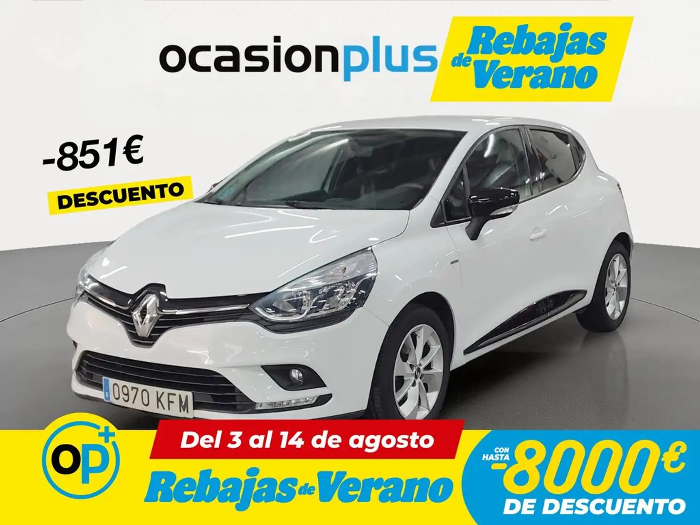 Renault Clio 1.2 Limited 55kW Blanco - 1