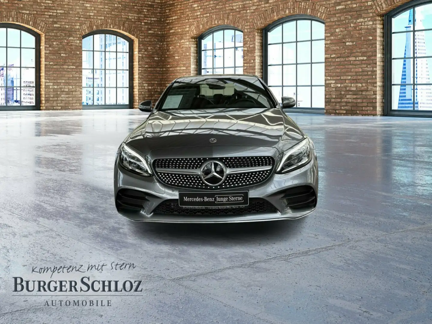 Mercedes-Benz C 400 4MATIC AUT DynLicht Fernlichtass. HUD Kam. Gris - 2