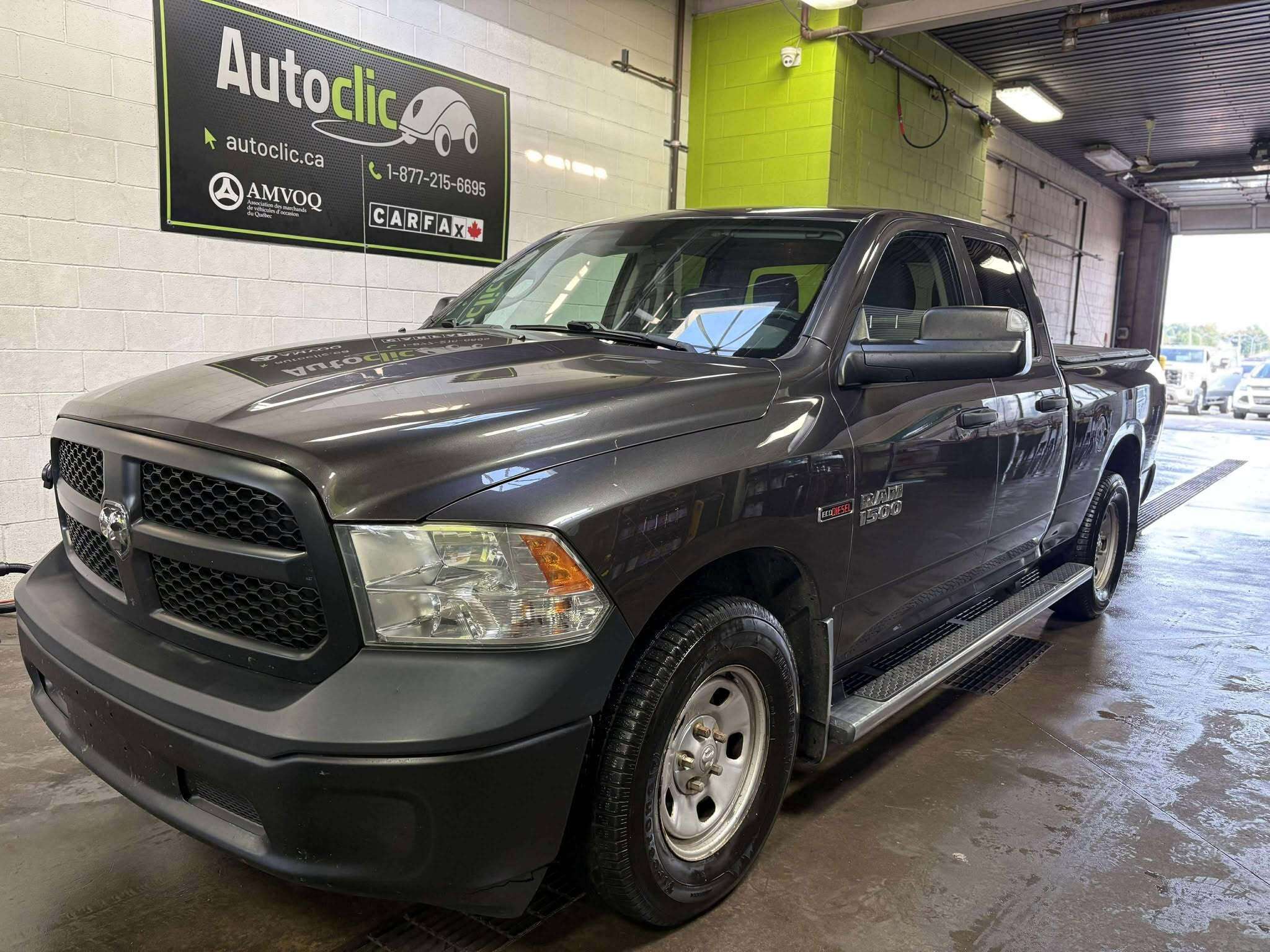 2018 RAM 1500 Tradesman 4x4 Quad Cab 6'4  Box