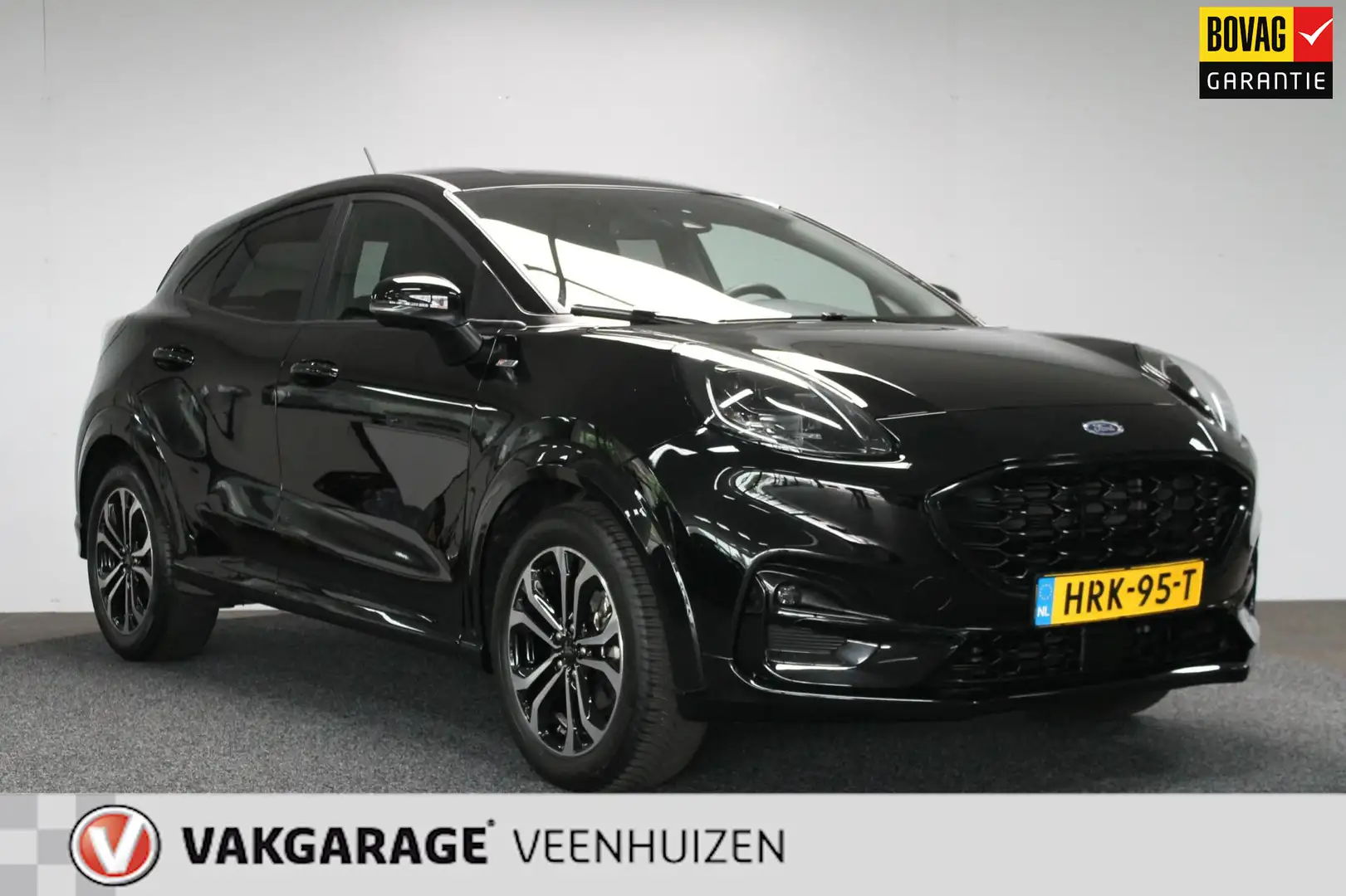Ford Puma 1.0 EcoBoost Hybrid ST-Line|Rijklaar prijs|Automaa Zwart - 1
