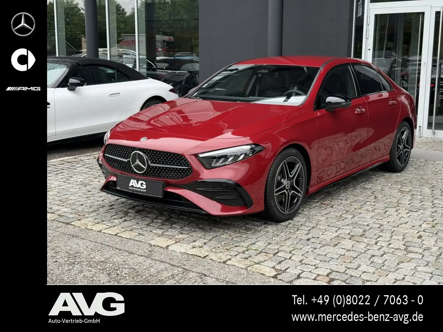 Mercedes-Benz A 200 A 200 Lim AMG Special Edition LED Sound Night RF Rot - 1