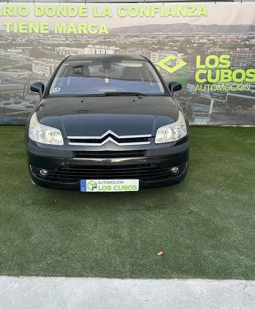 Citroen C4 1.6 HDi 110 Exclusive Negro - 1