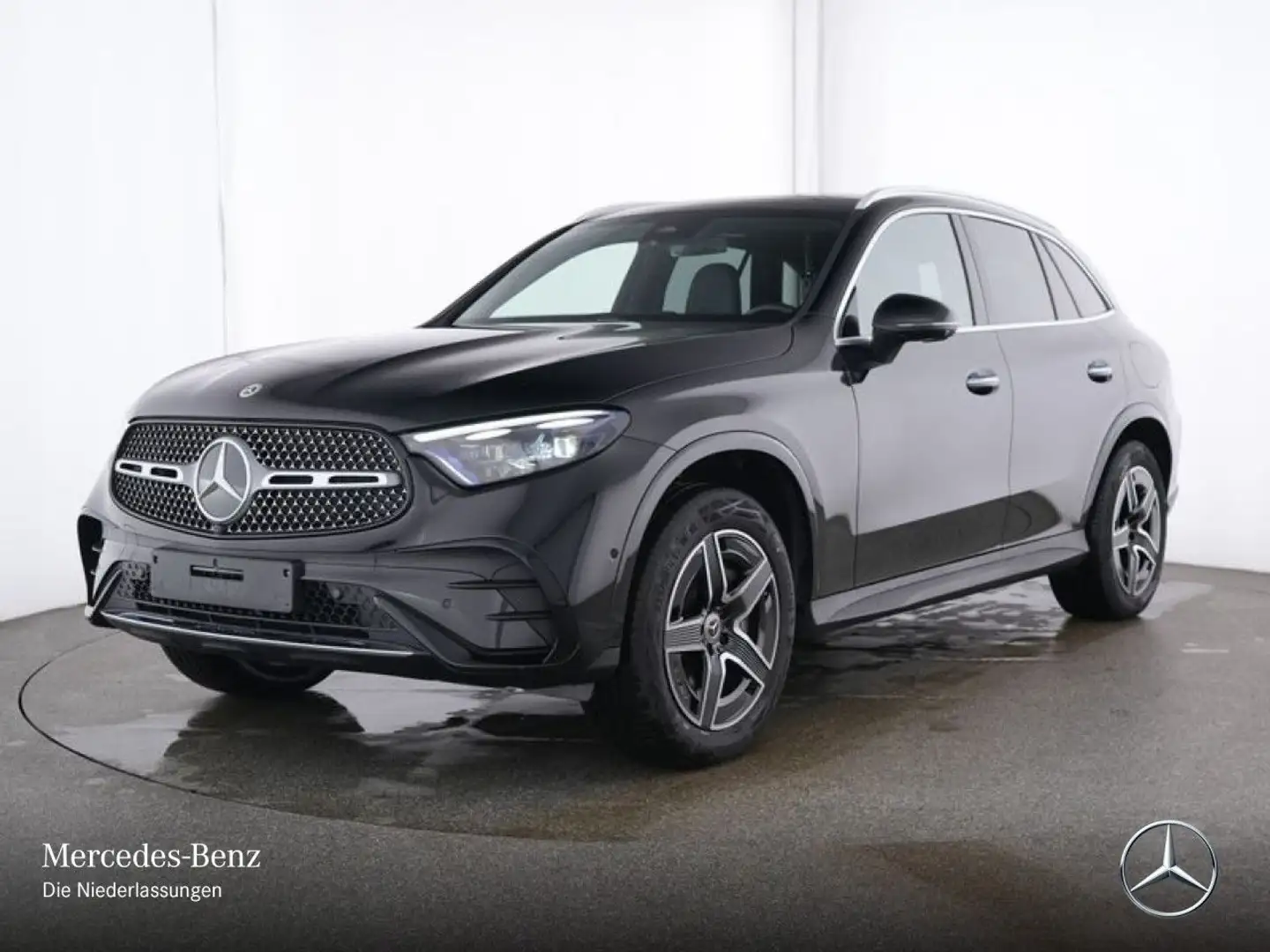 Mercedes-Benz GLC 300 e 4M AMG+PANO+360+TOTW+KEYLESS+9G Schwarz - 2