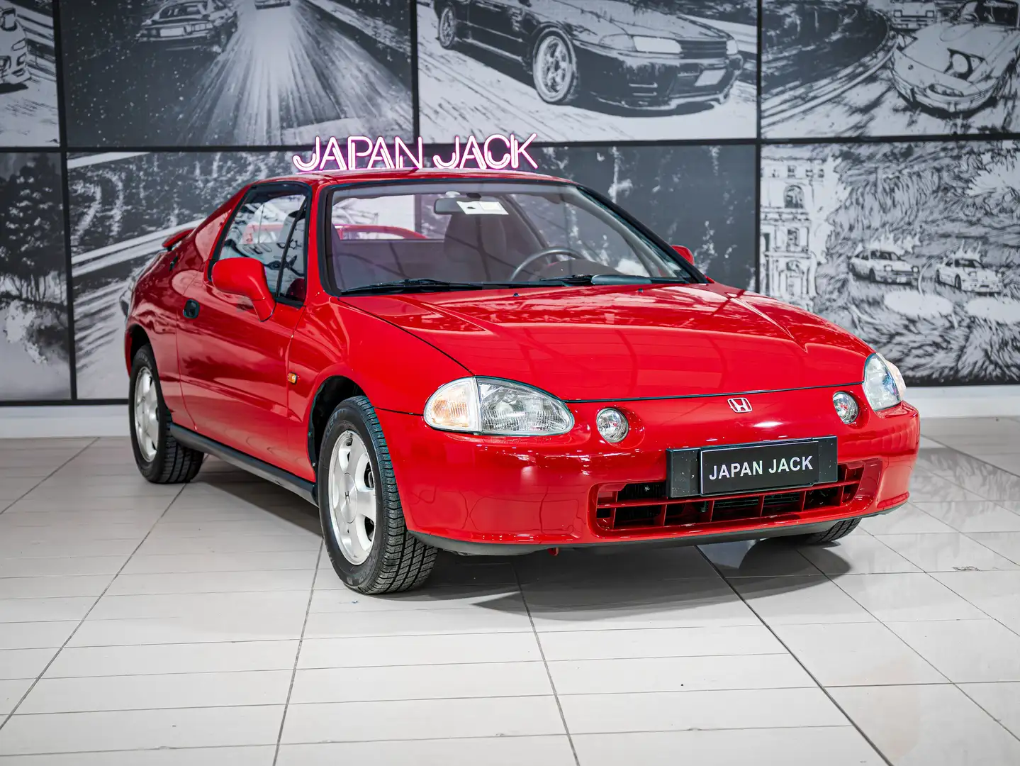 Honda CRX CRX del Sol 1.6 vti c/abs AC tettuccio elettrico Rojo - 1
