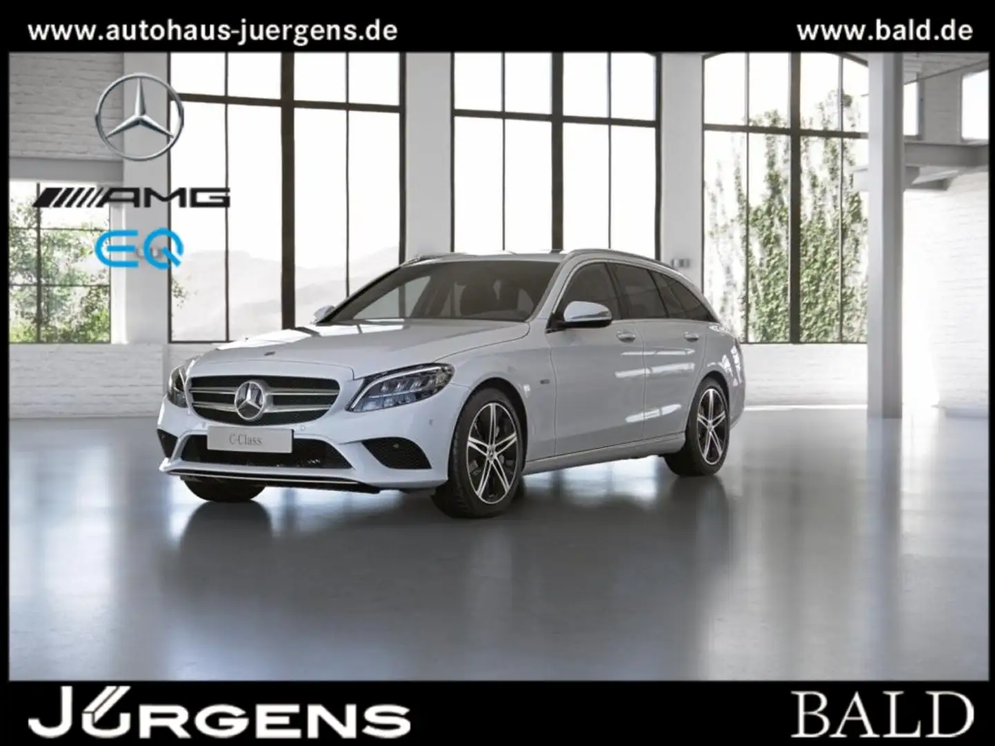 Mercedes-Benz C 300 de T Avantgarde/Cam/LED/Navi/DAB White - 2