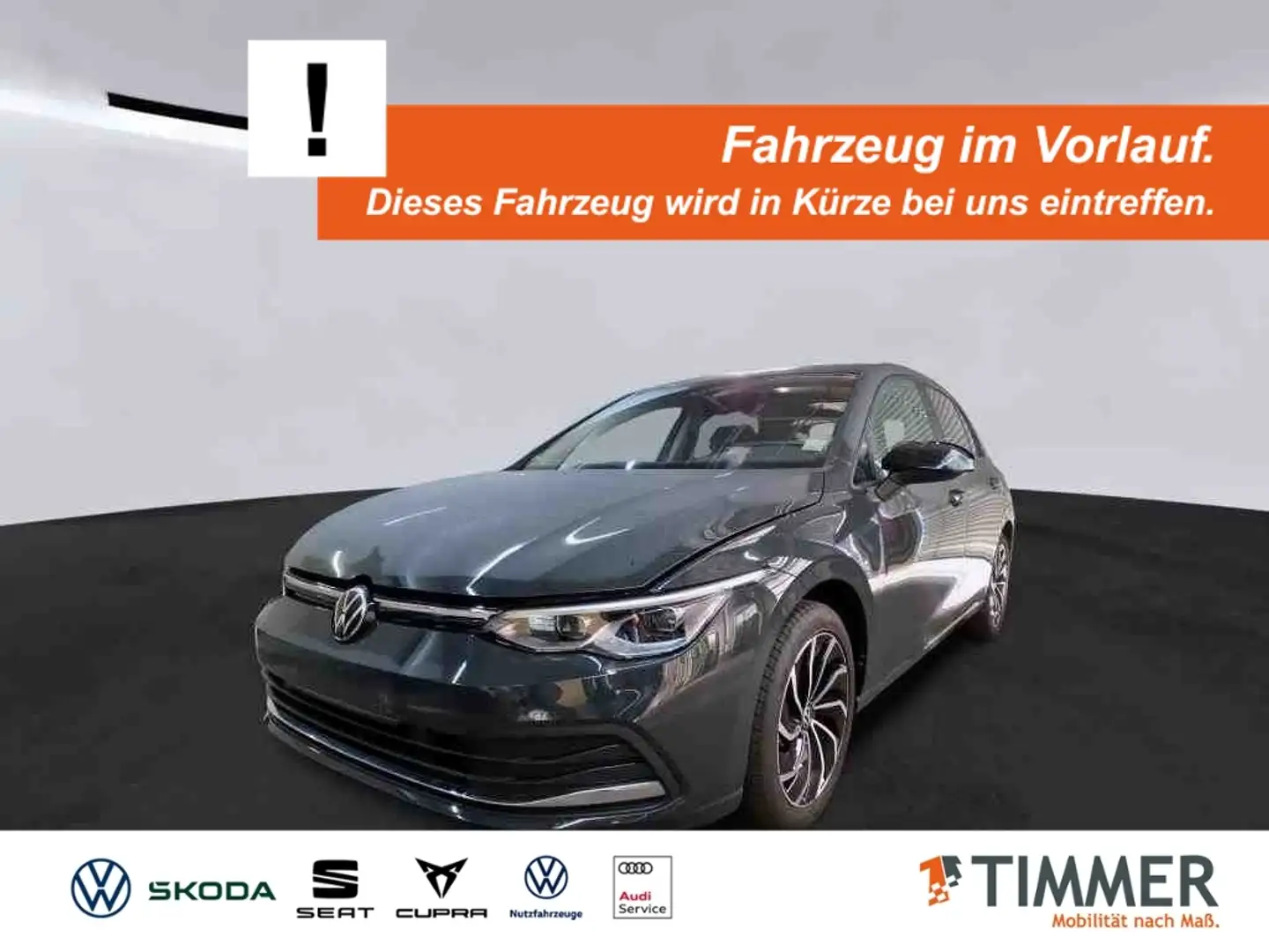 Volkswagen Golf VIII 1.5 TSI ACTIVE *HARMANN *LED *VIRTUAL *NAVI Grau - 1