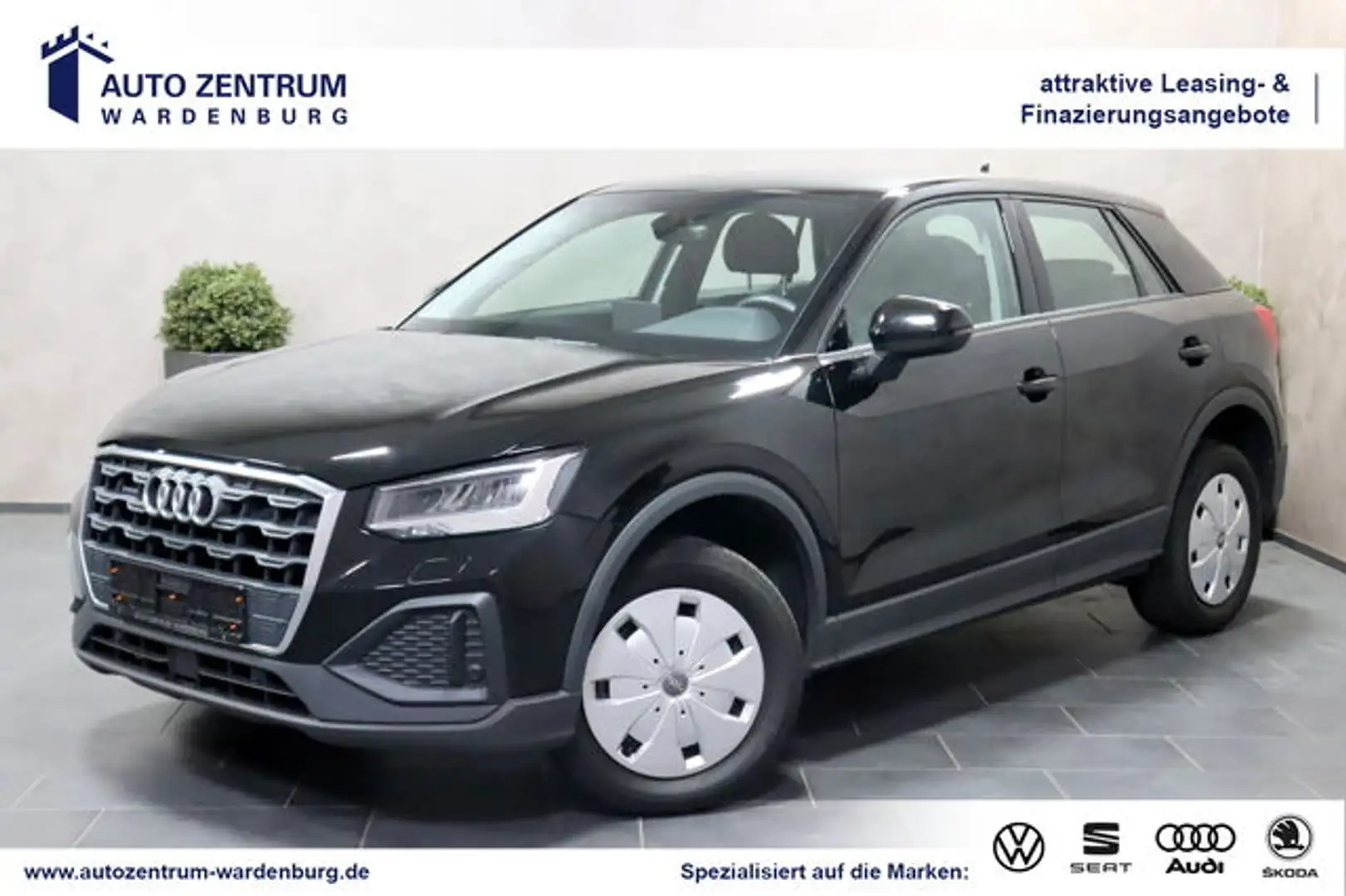 Audi Q2 Quattro S-tronic LED NAVI SHZ PDC TEL TEMPO Schwarz - 1