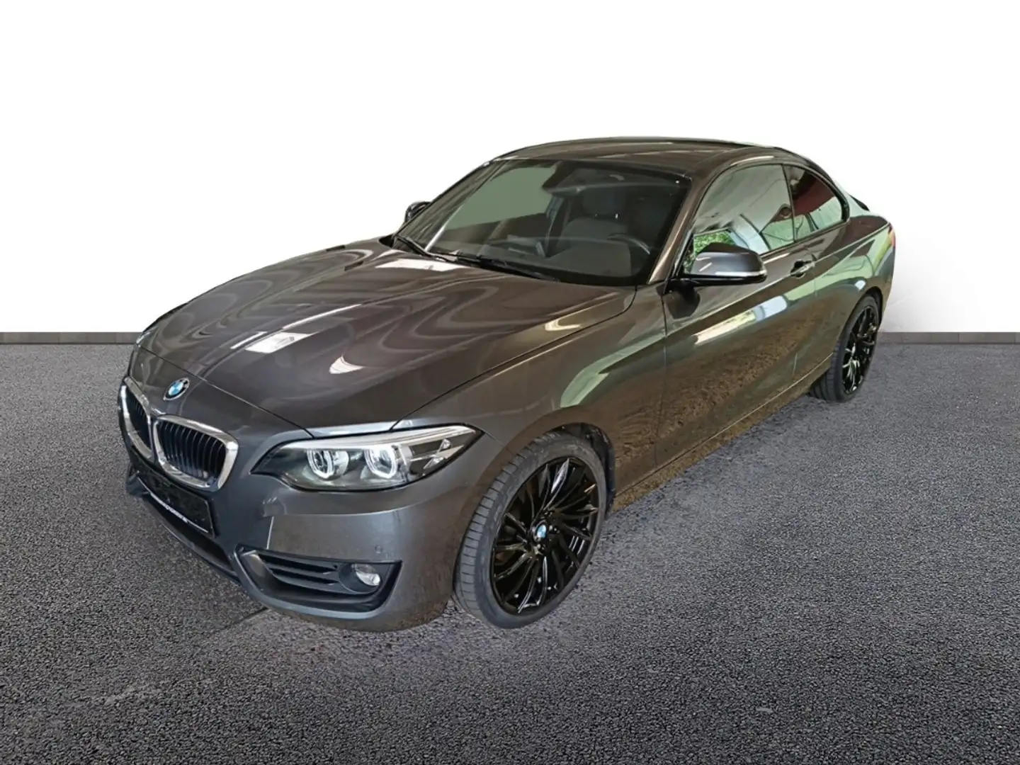 BMW 218 d Advantage Coupe Navi Soundsystem LED Klimaautom Gris - 2