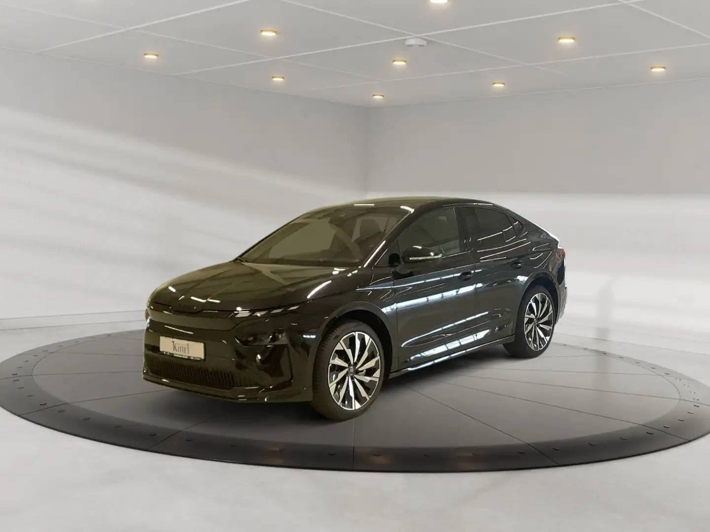Skoda Enyaq Coupe 85 Sportline 210 kW NAVI PANO AHK Schwarz - 1